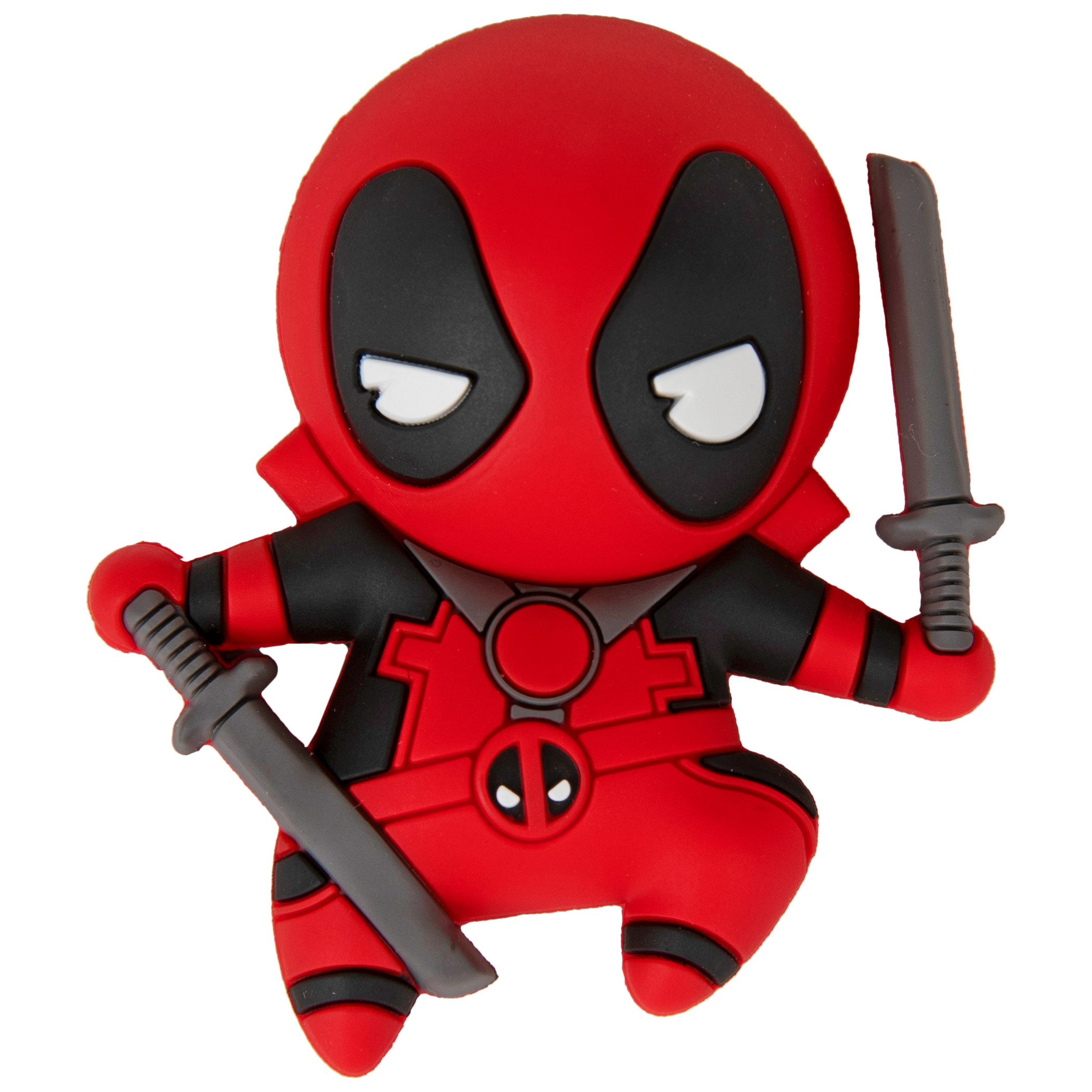 Deadpool Chibi Foam Magnet, Red