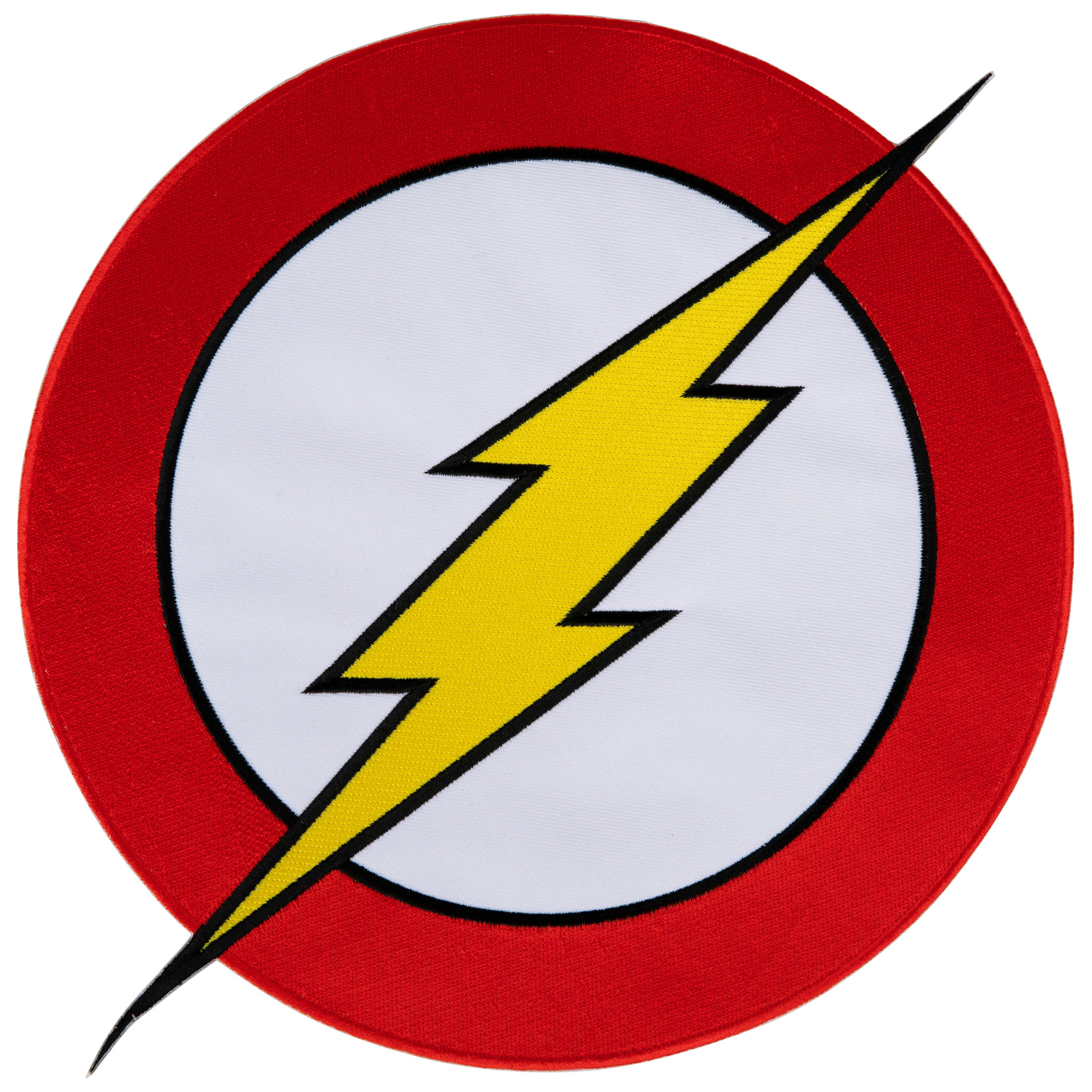The Flash Logo 10.1' x 10.8' Oversized Patch, Multi-Color