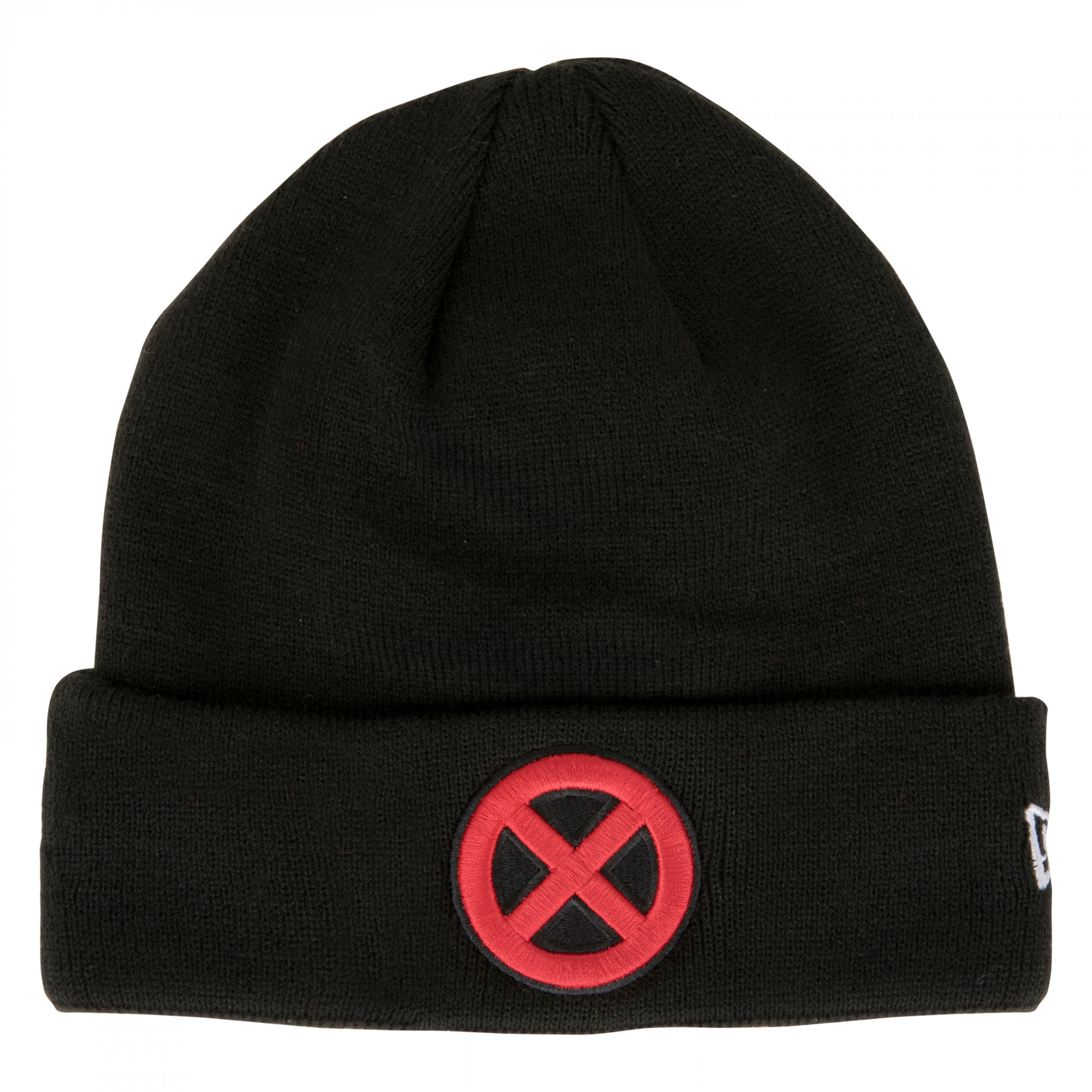 X-Men Symbol Black New Era Beanie, Black