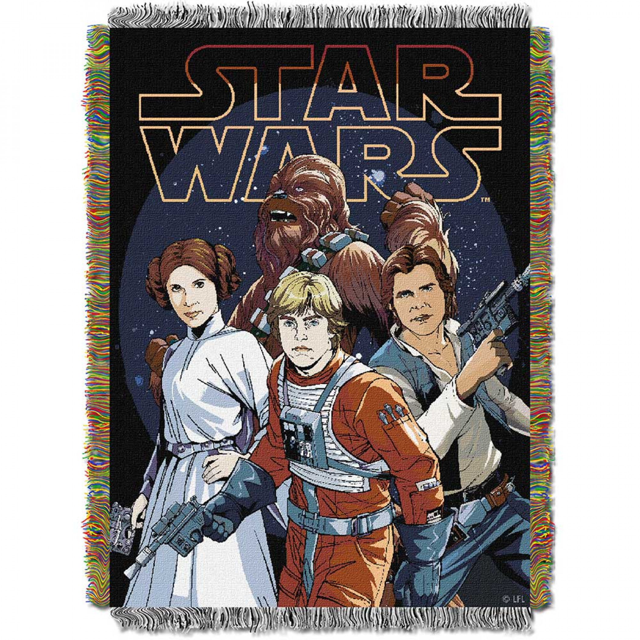 Star Wars Rebels To Fight For Tapestry Throw, Multi-Color