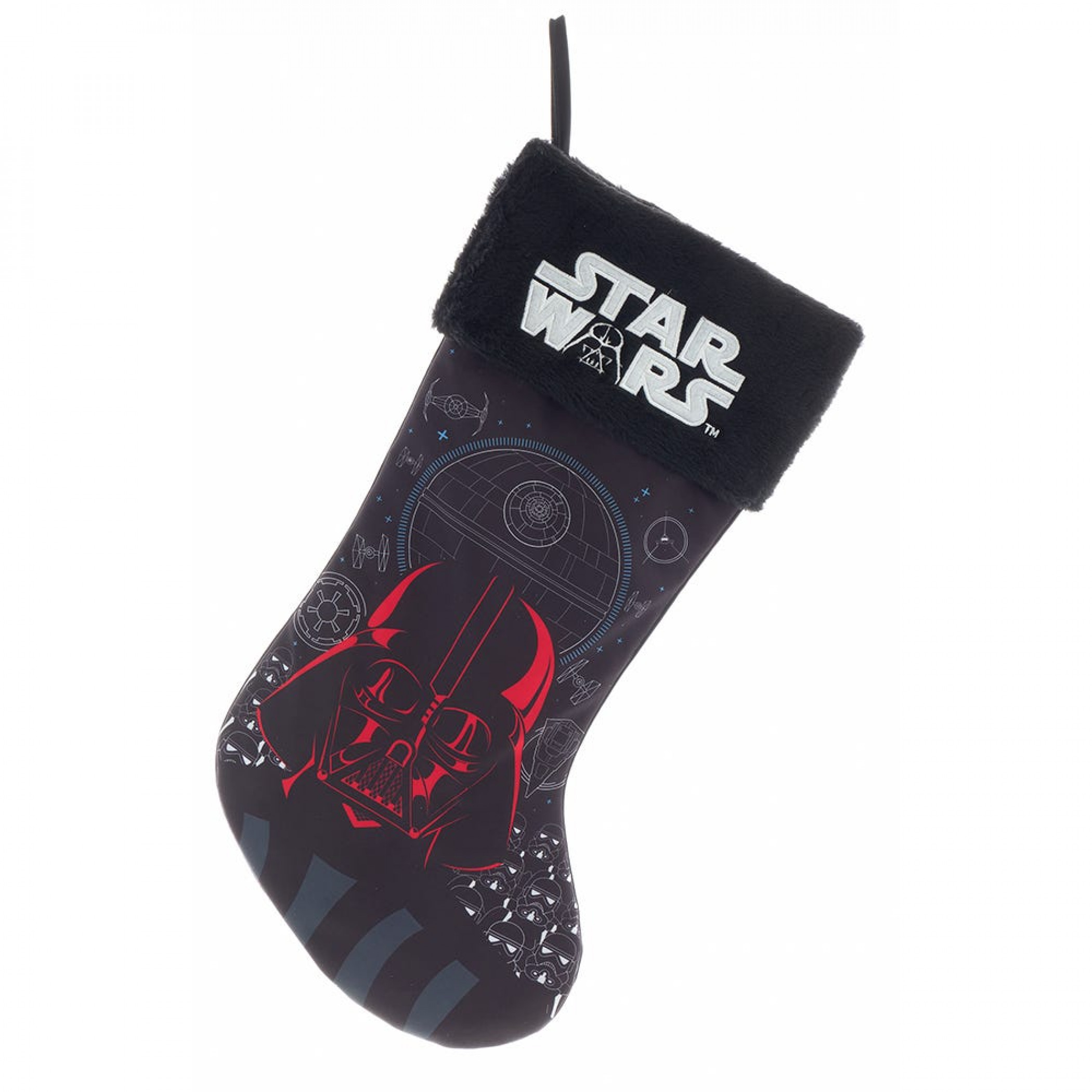 Star Wars Darth Vader Holliday Stocking, Black
