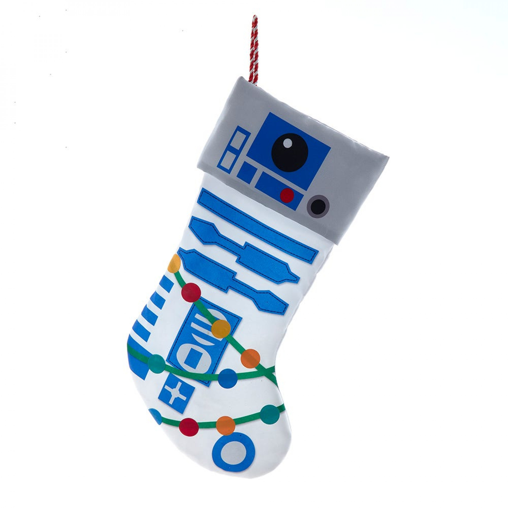 Star Wars R2-D2 Wrapped in Lights Stocking, Multi-Color