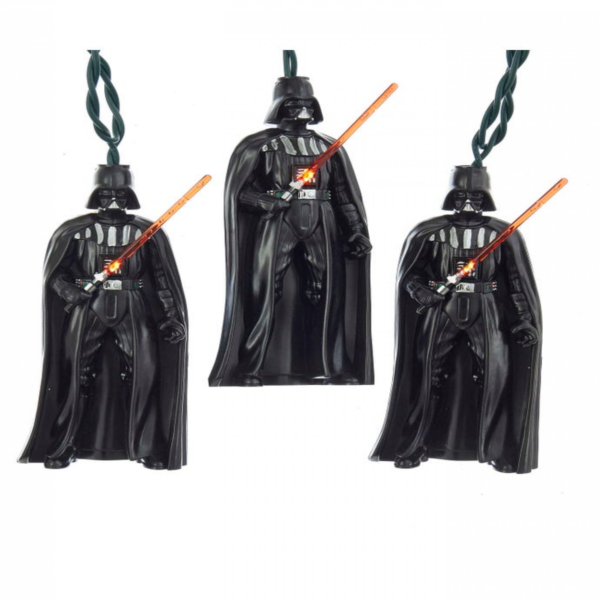 Star Wars Darth Vader Character UL 10-Light Set, Multi-Color