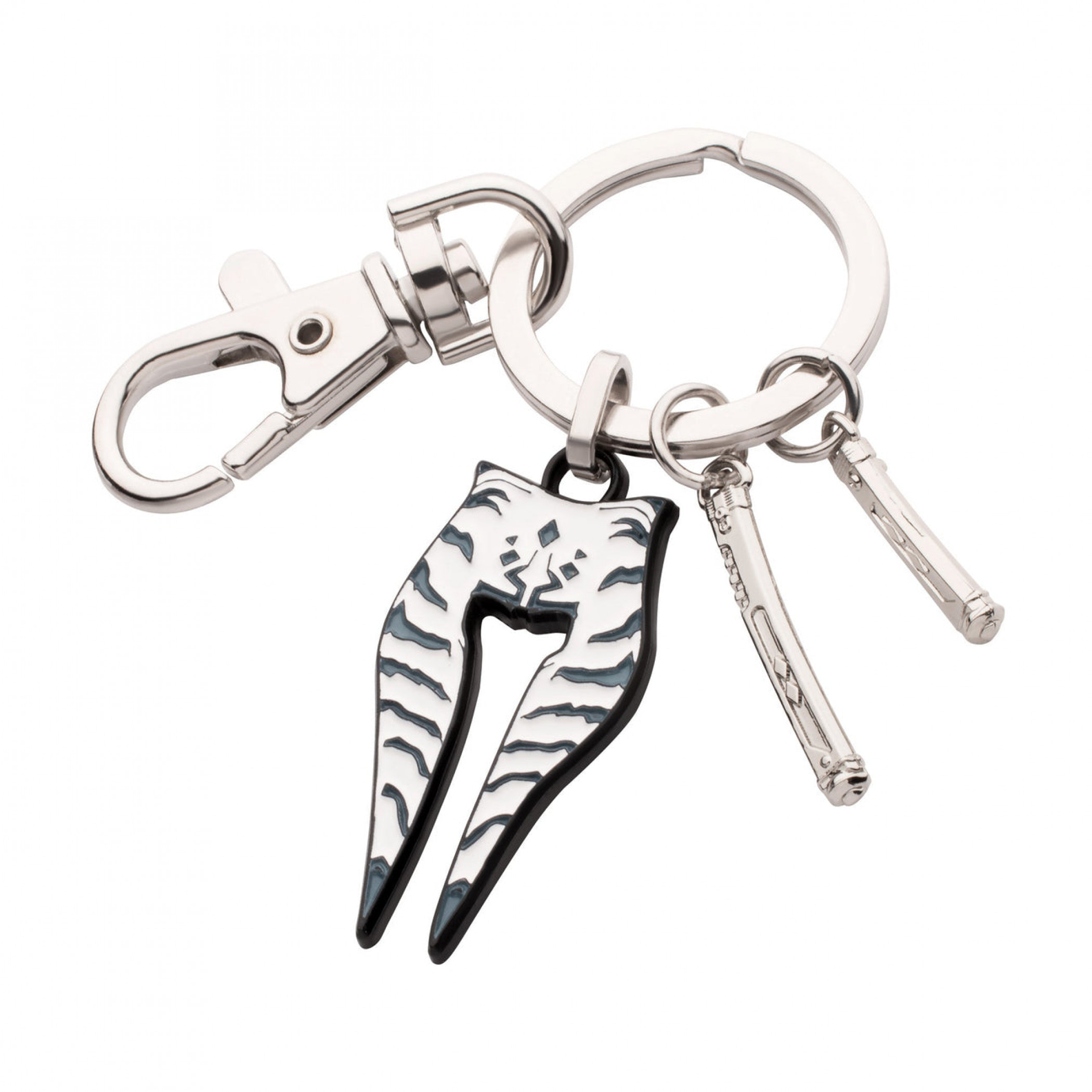 Star Wars Ahsoka Headdress Keychain with Charms, Multi-Color