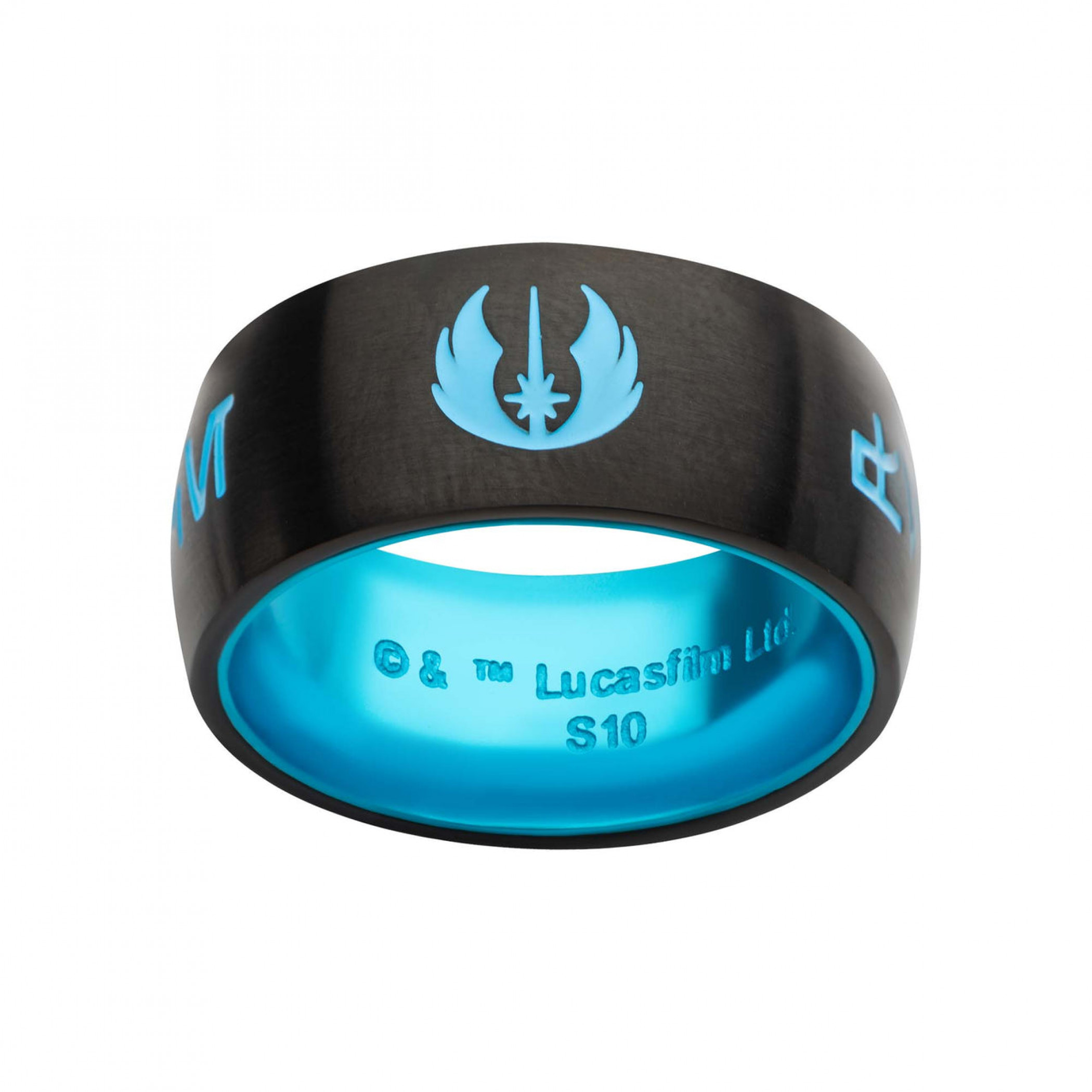 Star Wars Feel The Force Jedi 2-Tone Ring, Black