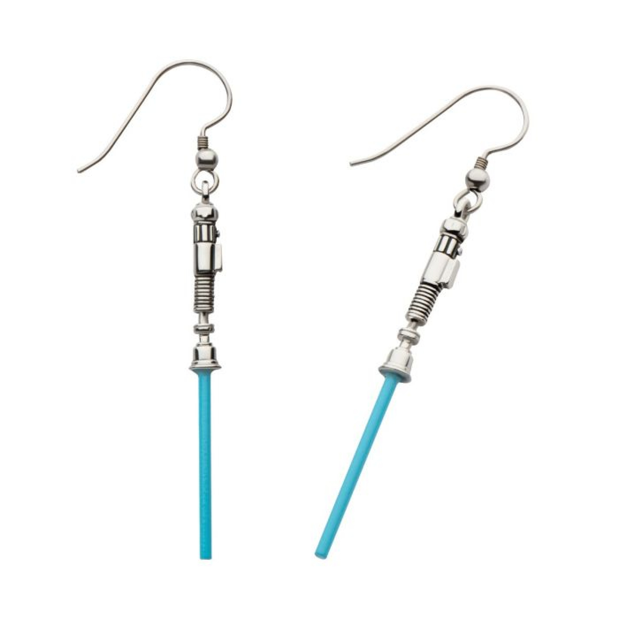 Star Wars Obi Wan's Light Saber Dangle Earrings, Multi-Color
