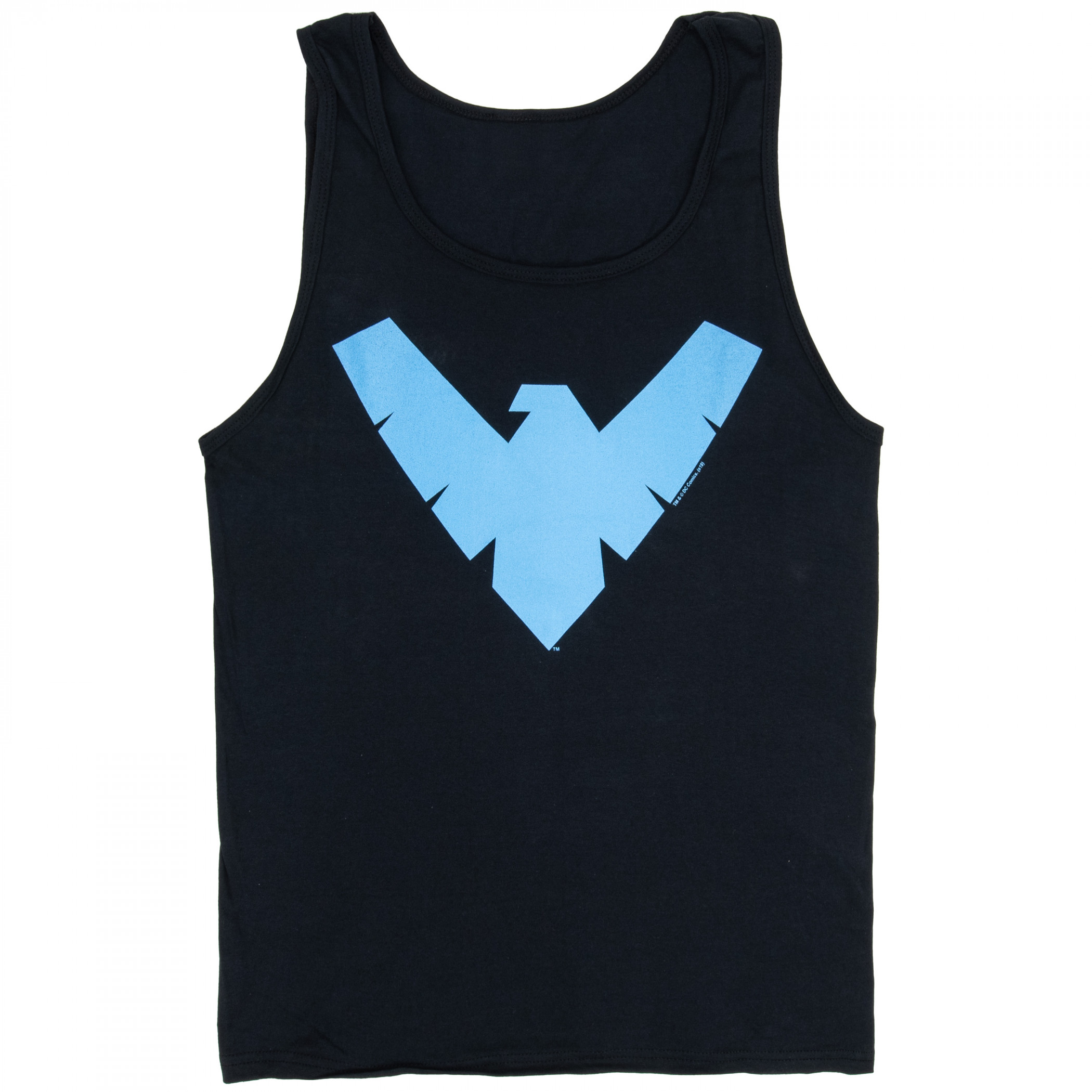 Nightwing Symbol Tank Top, Black