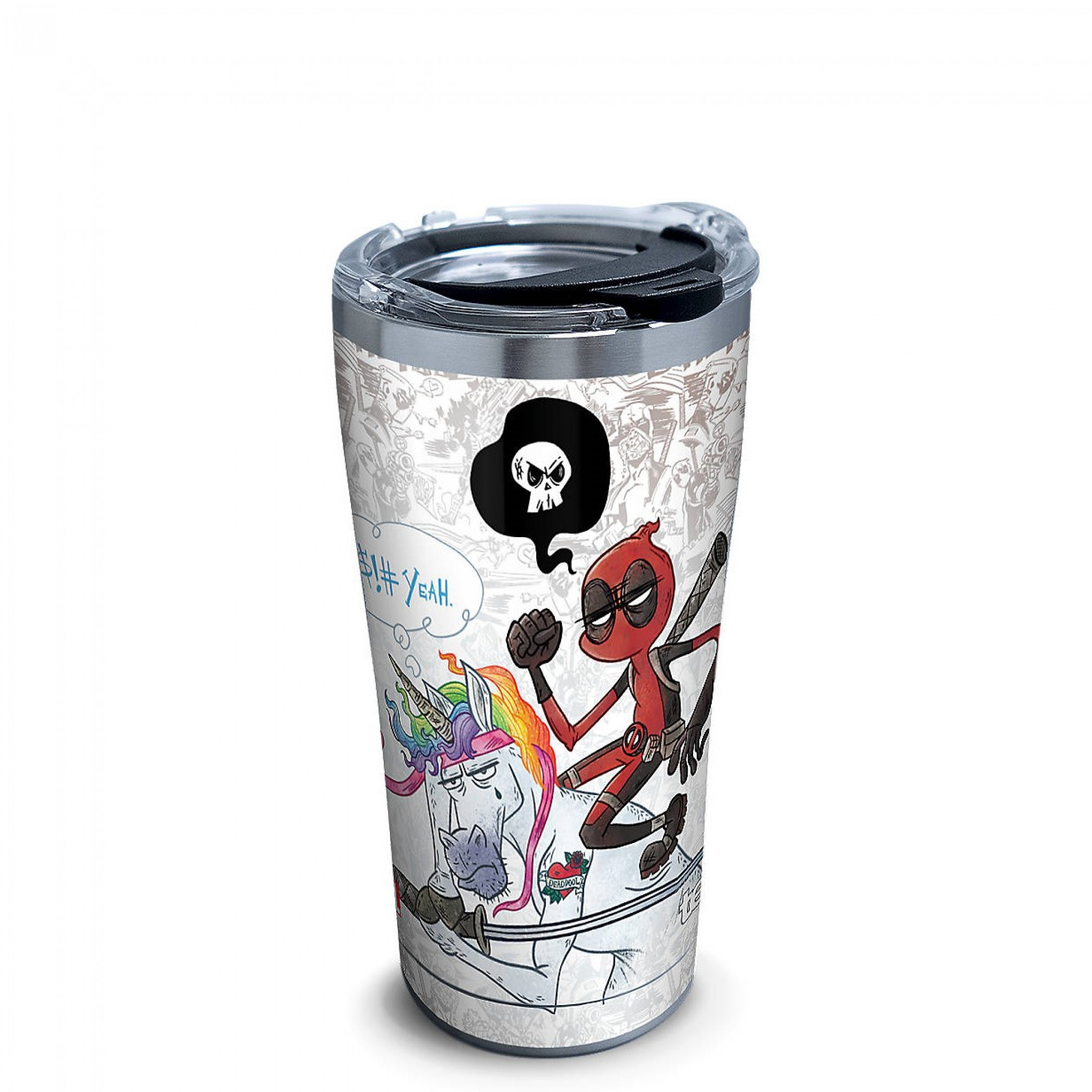 Marvel Deadpool Let's Do This 20oz Stainless Steel Tervis® Travel Mug, Multi-Color