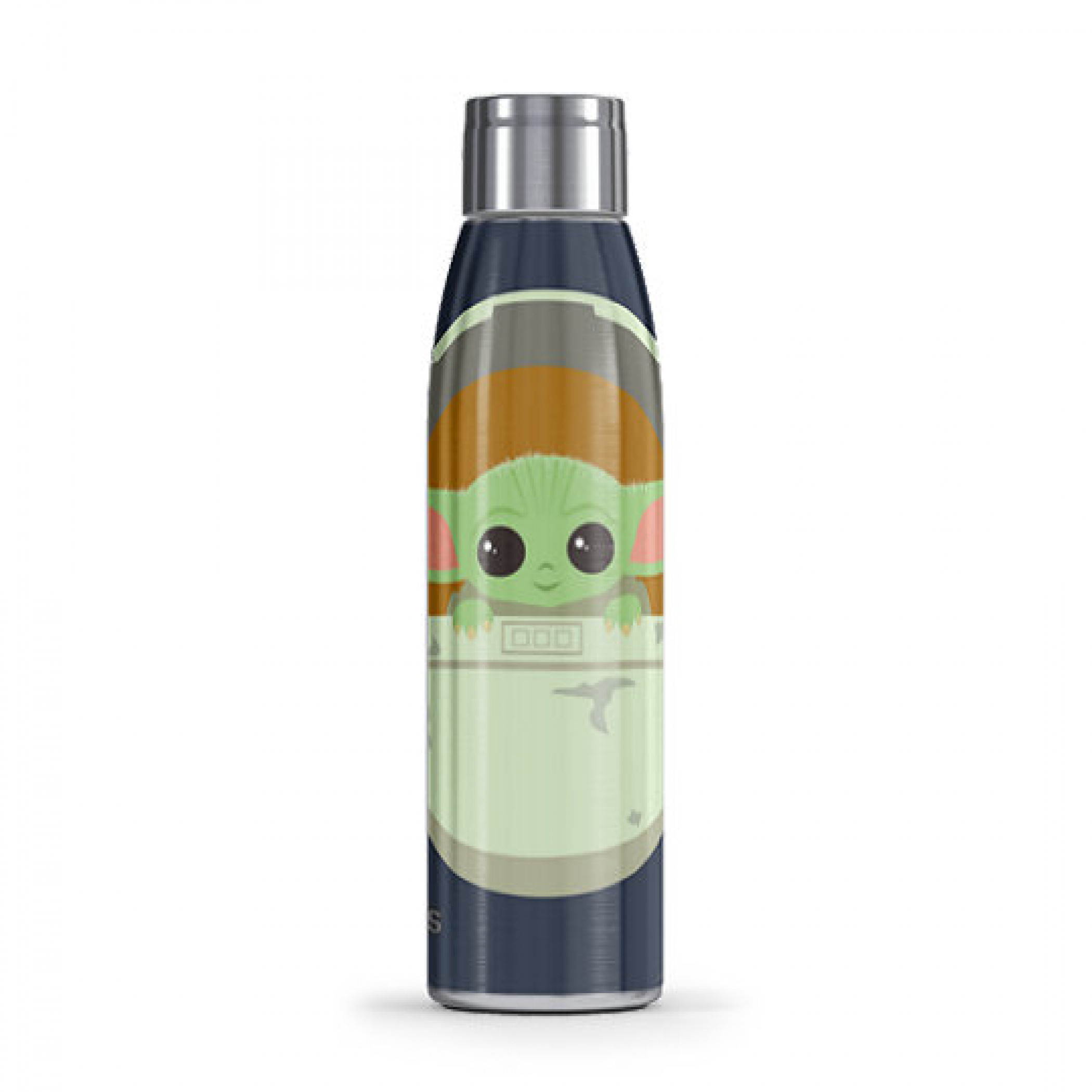 Star Wars The Mandalorian The Child Carrier Tervis® 17 Ounce Bottle, Silver