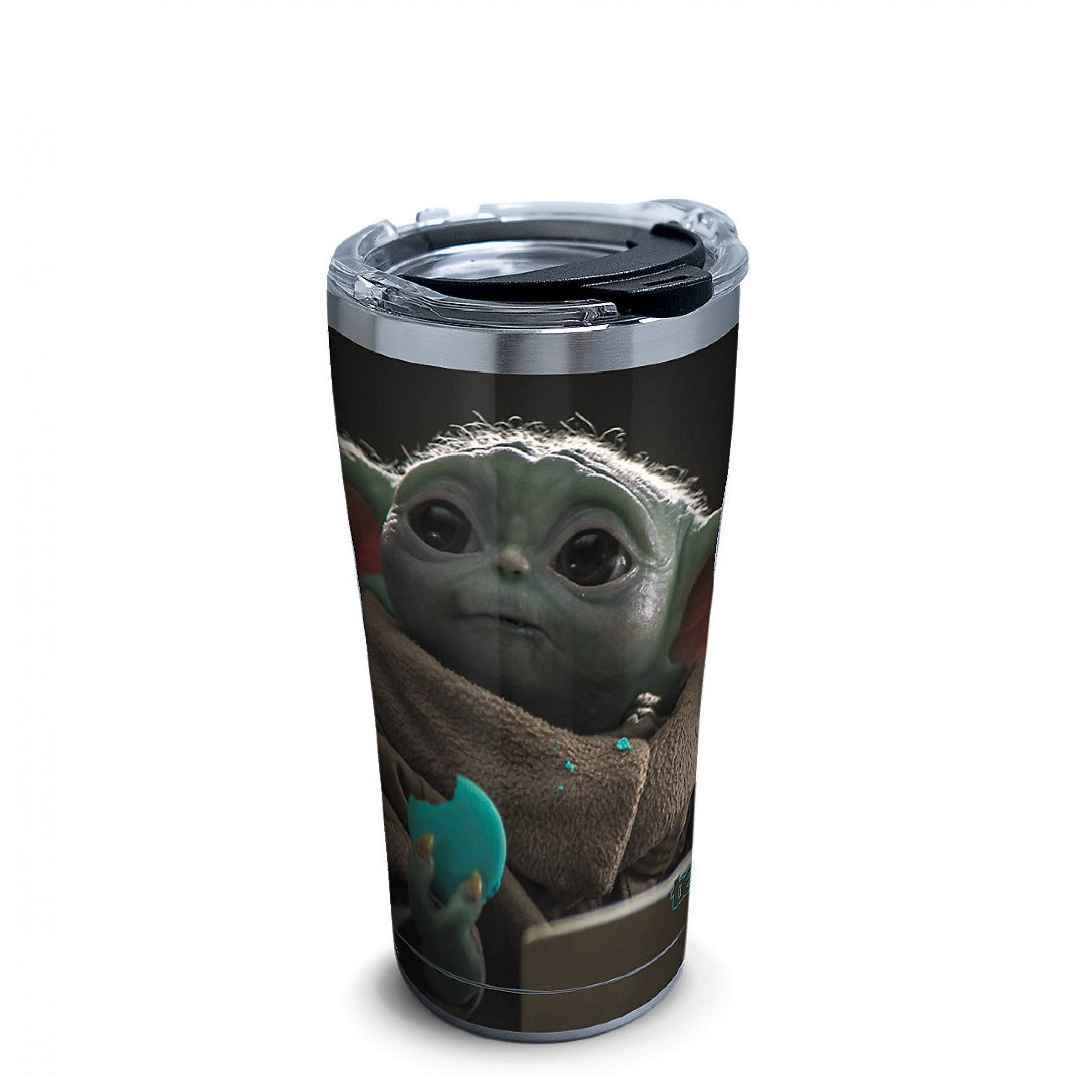 Star Wars The Mandalorian Chapter 12 Stainless Steel 20oz Travel Mug, Black