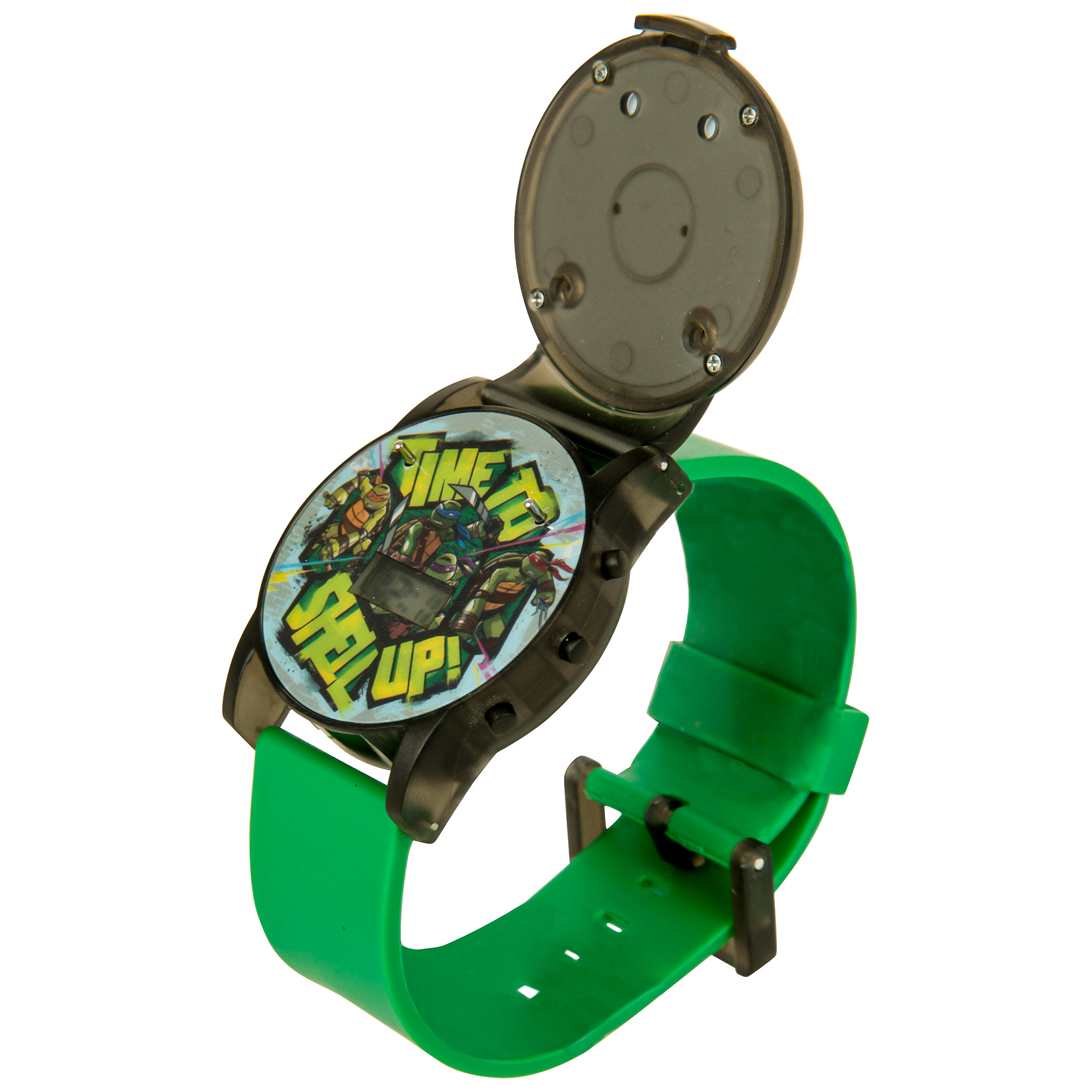 Teenage Mutant Ninja Turtles Pop Up Shell LCD Watch, Green