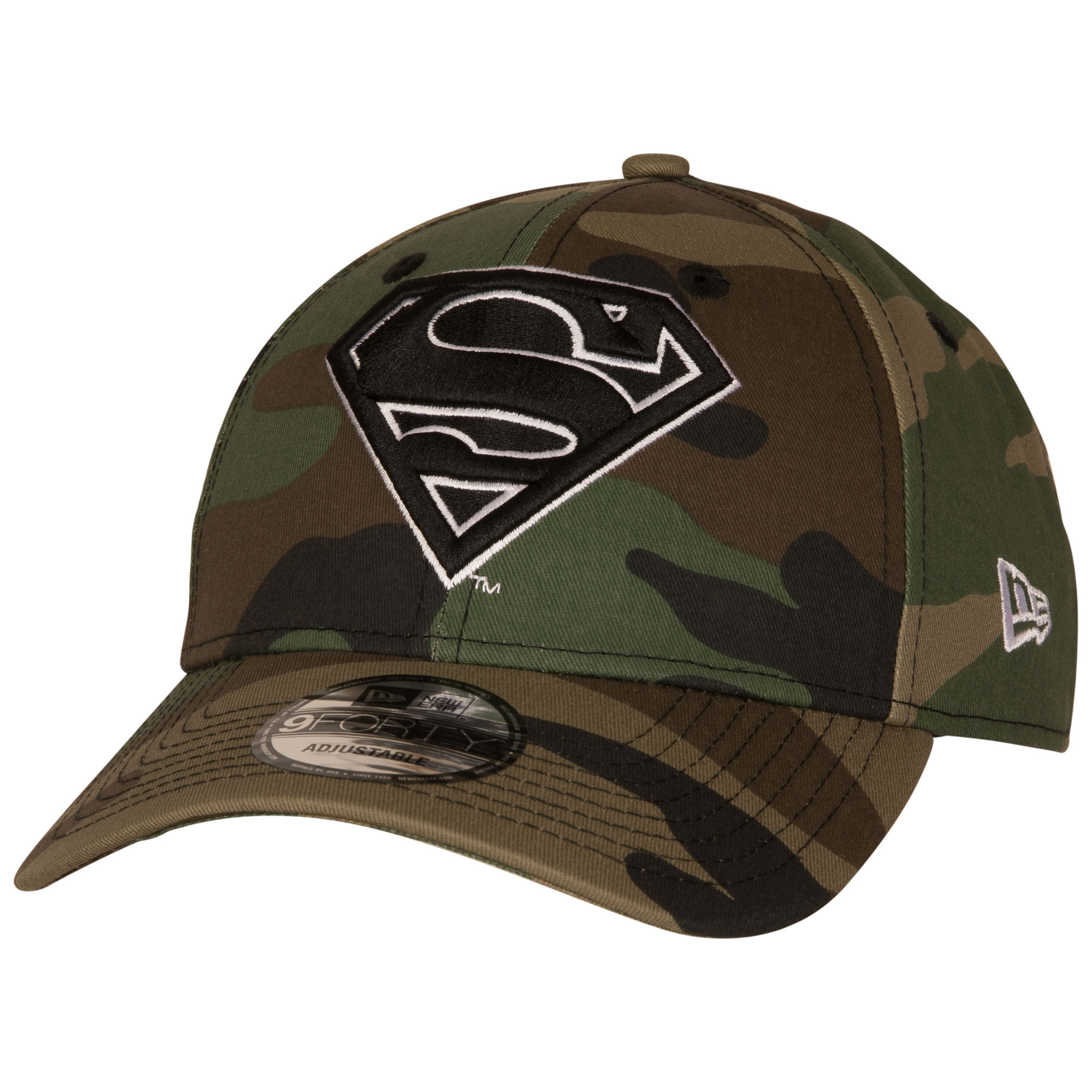 Superman Camouflage New Era 9Forty Adjustable Hat, Multi-Color