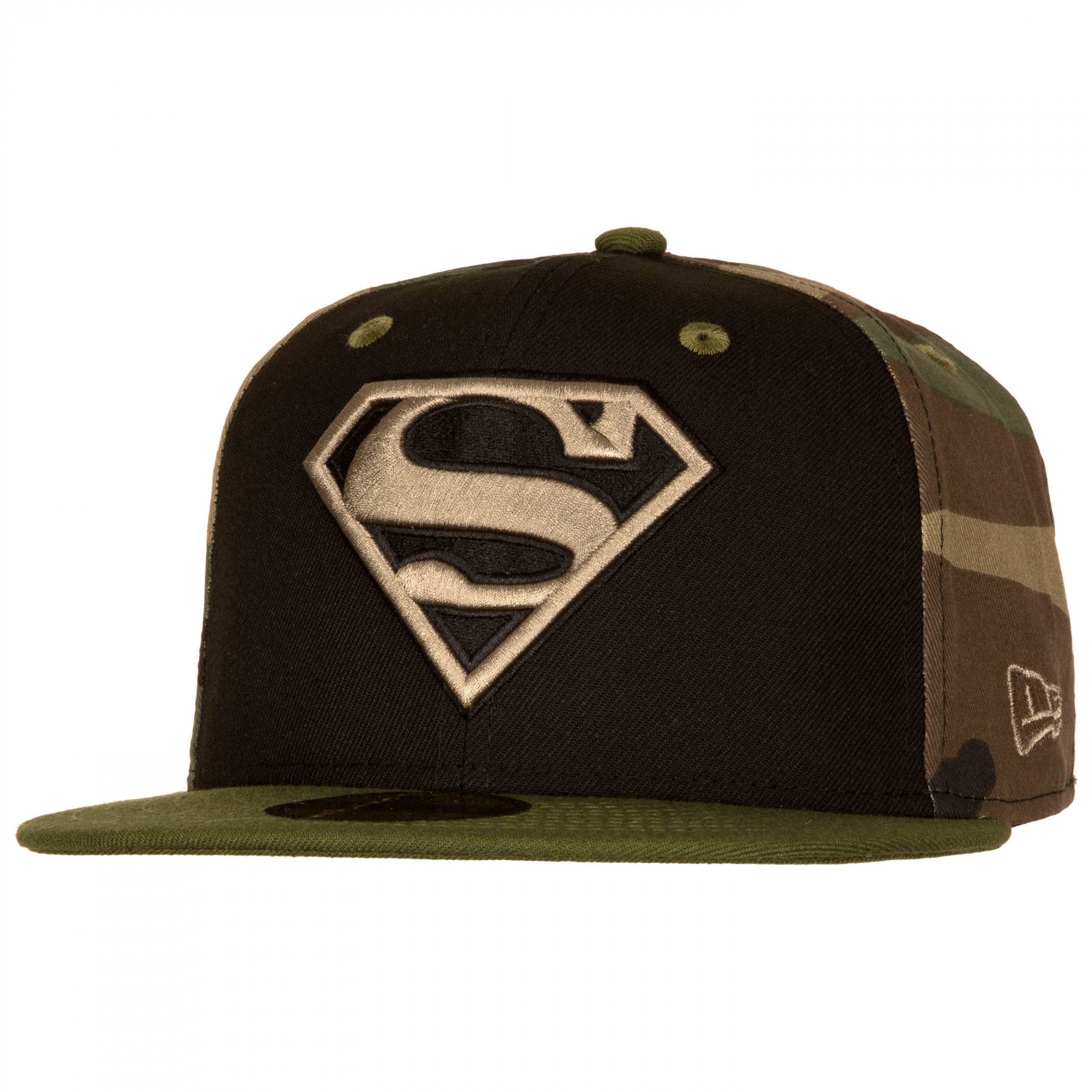 Superman Camo Panel New Era 59Fifty Fitted Hat Multi-Color - 第 6/50 張圖片