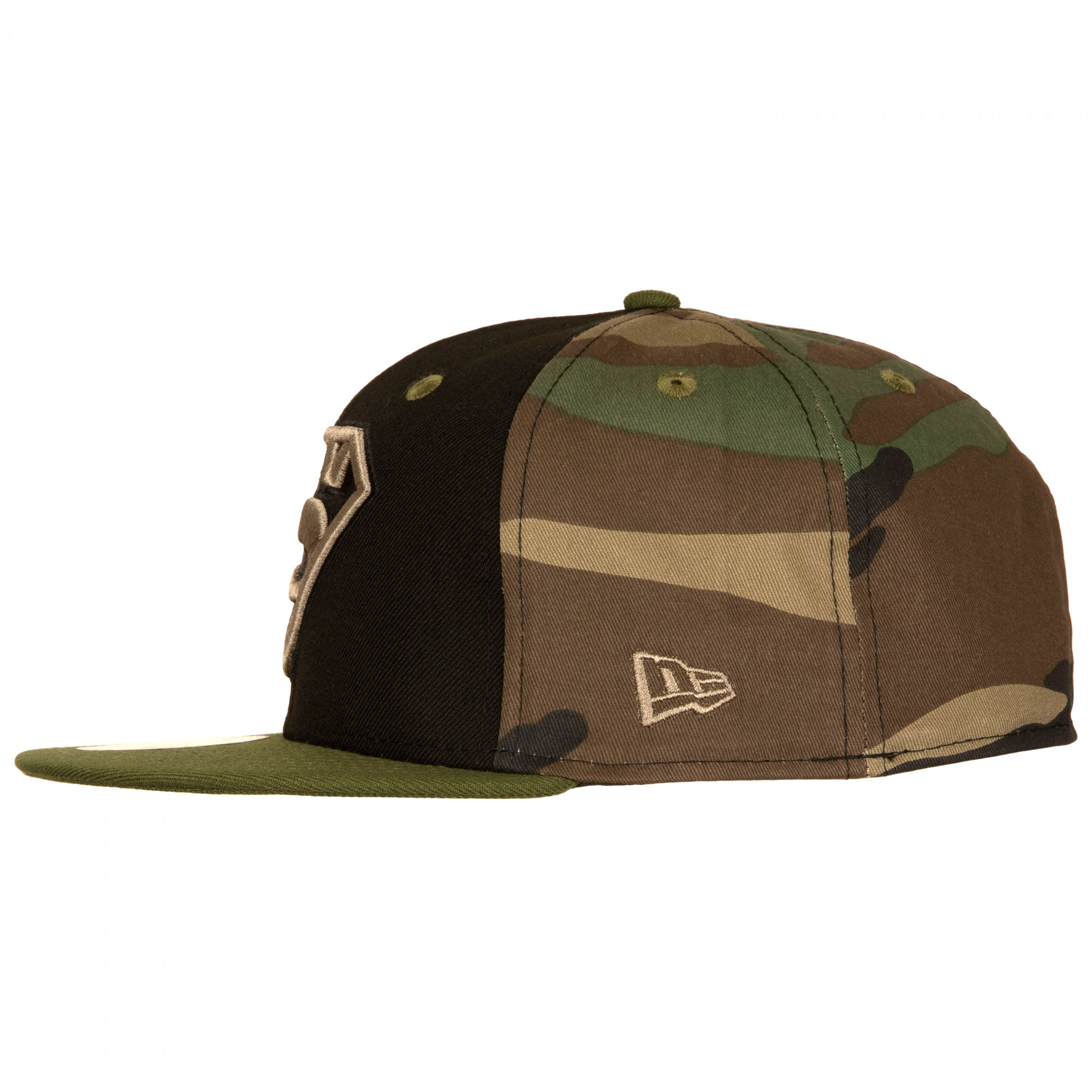 Superman Camo Panel New Era 59Fifty Fitted Hat Multi-Color - 第 8/50 張圖片