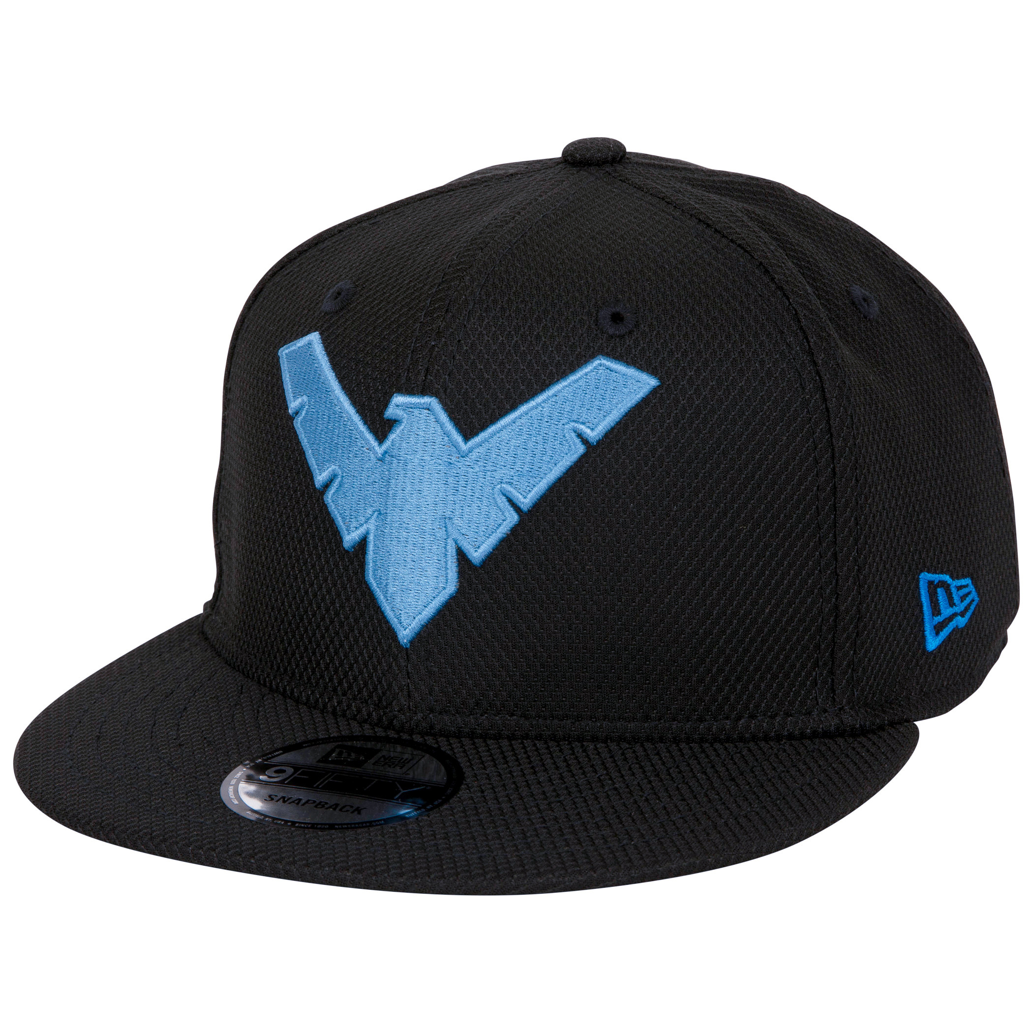 Nightwing Symbol New Era 9Fifty Adjustable Snapback Hat, Black