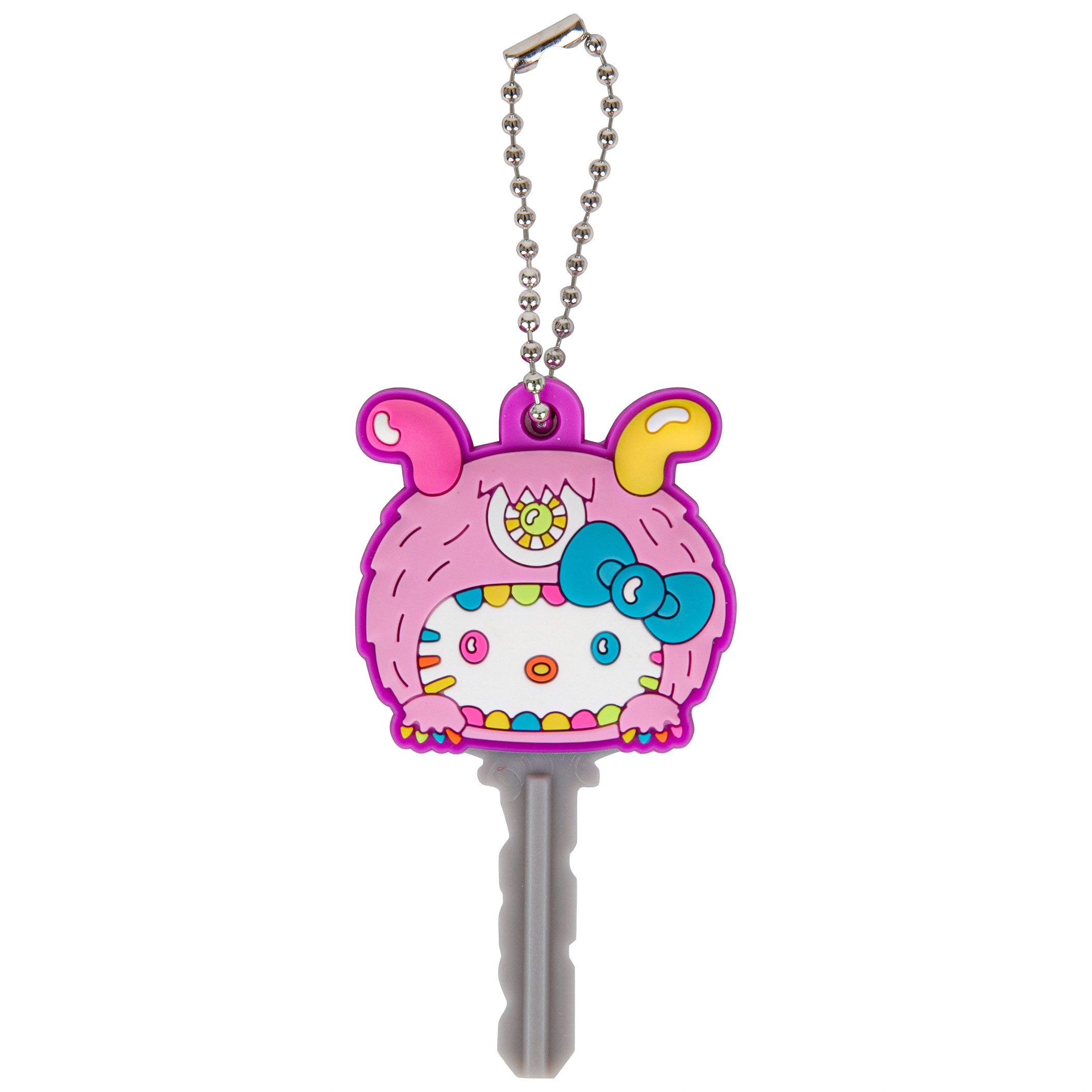 Hello Kitty Candy Monster Soft Touch Key Holder, Multi-Color