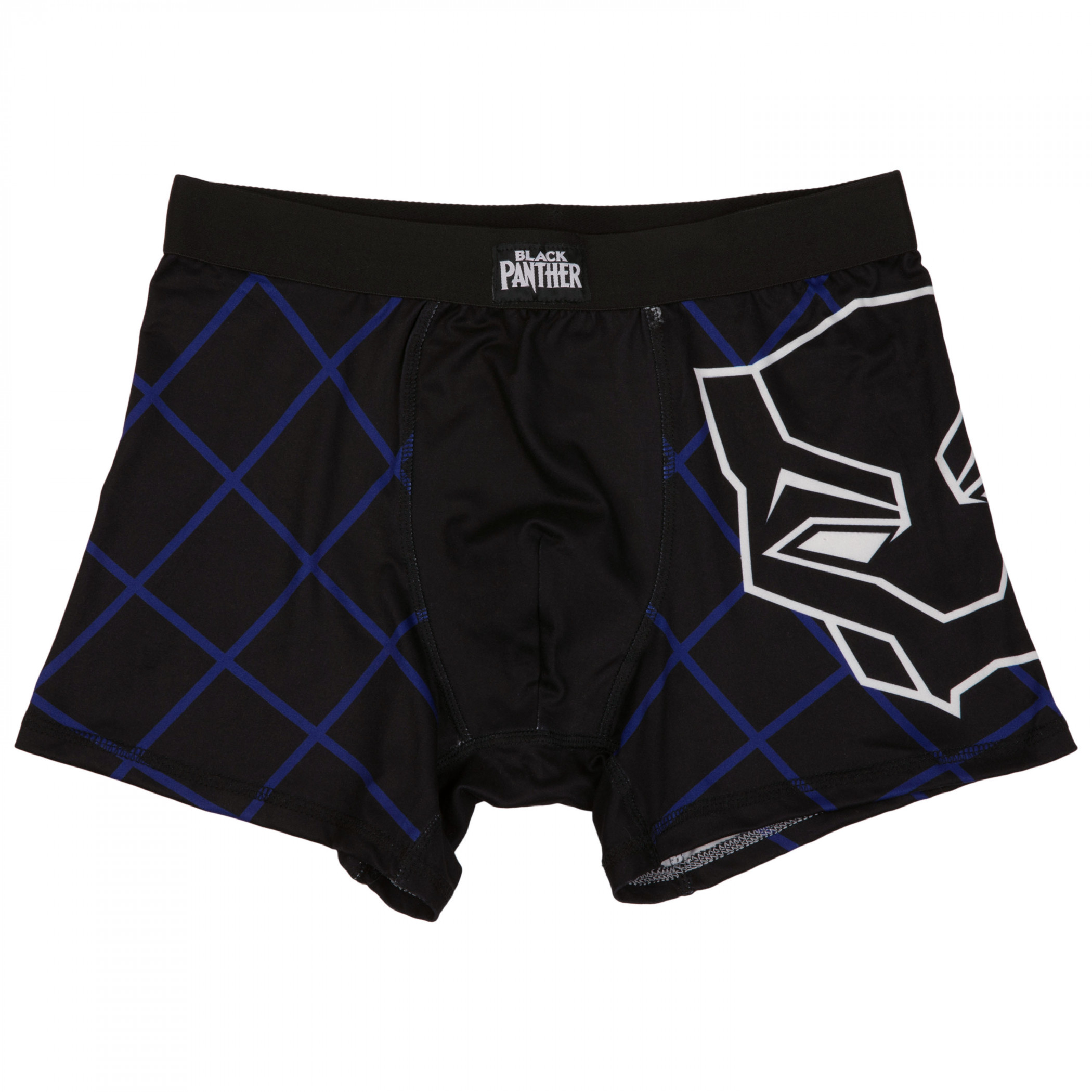 Pantera Boxers Custom Photo Boxers Men's Underwear Microphone Boxers Blue