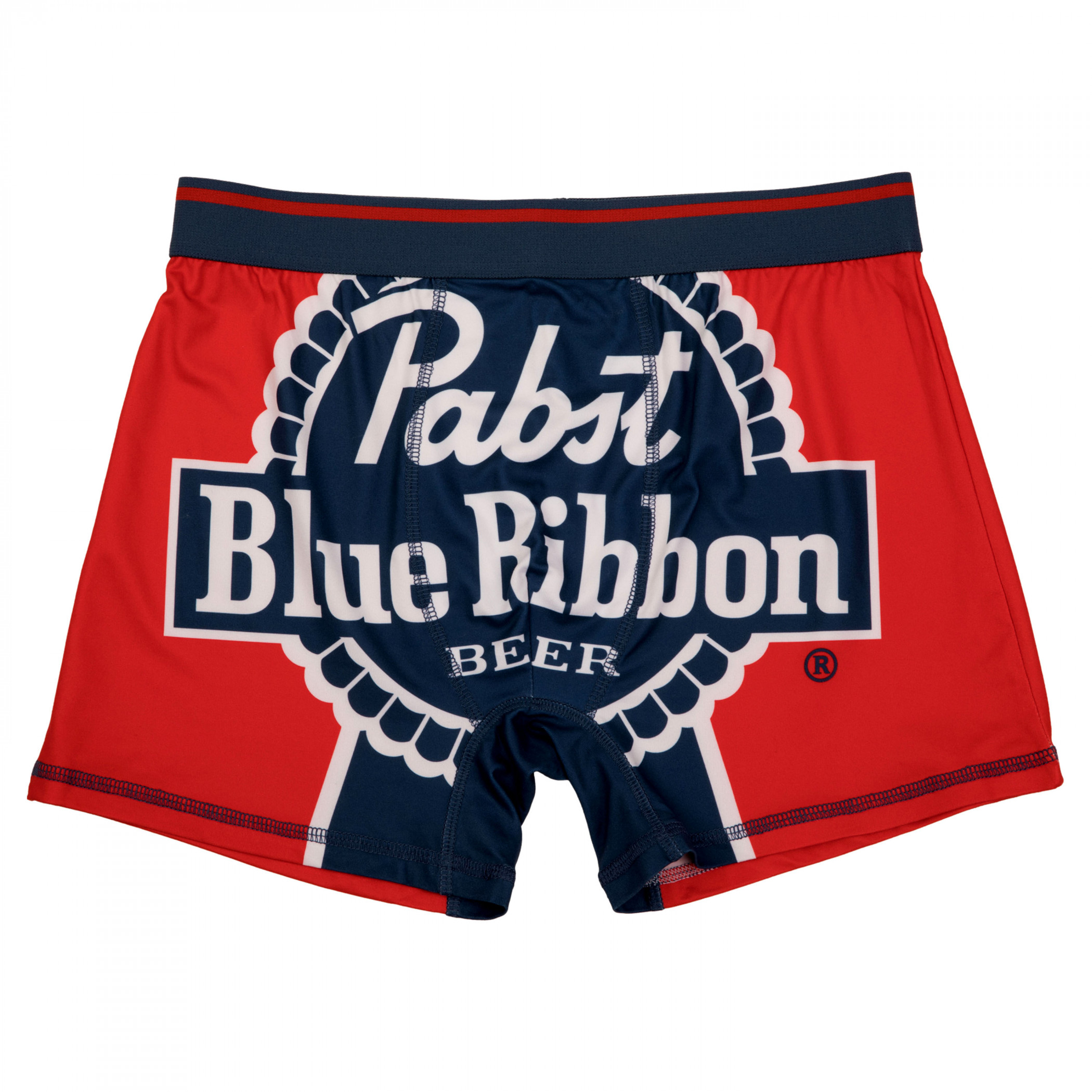 Pabst Blue Ribbon Oversized Logo Boxer Briefs | Brew-Shirts.com