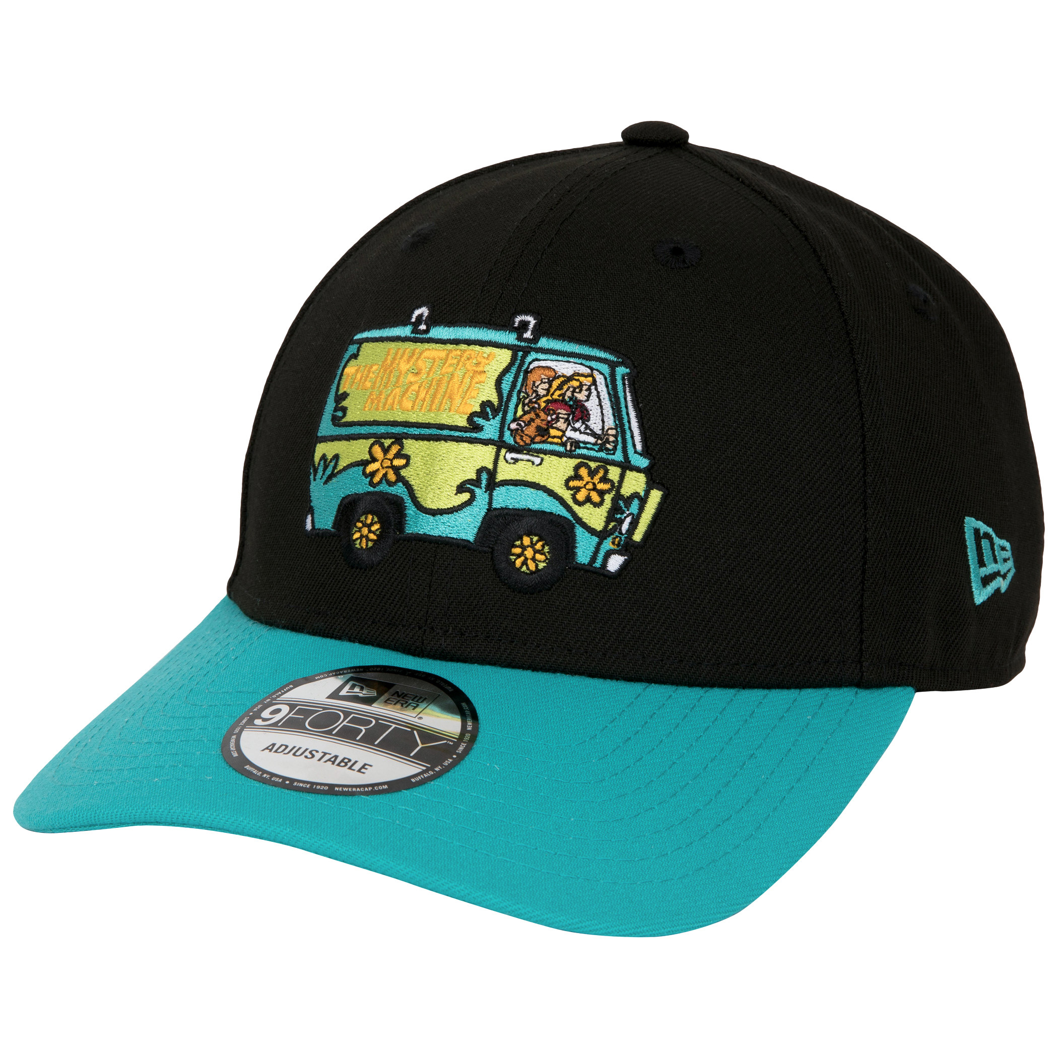 Scooby-Doo Mystery Machine New Era 9Forty Adjustable Hat, Black