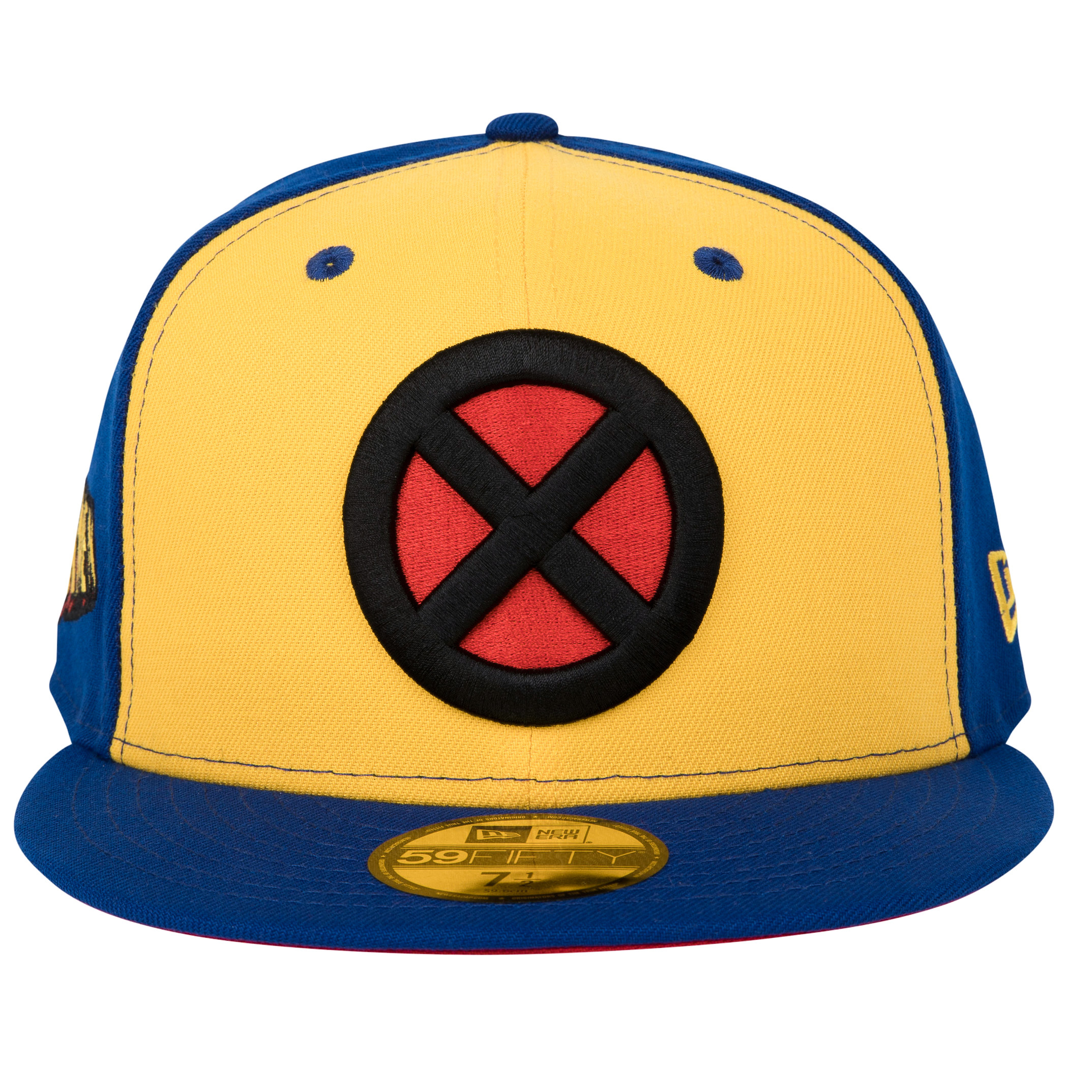 X-Men Logo Vintage Colorway New Era 59Fifty Fitted Hat Multi-Color