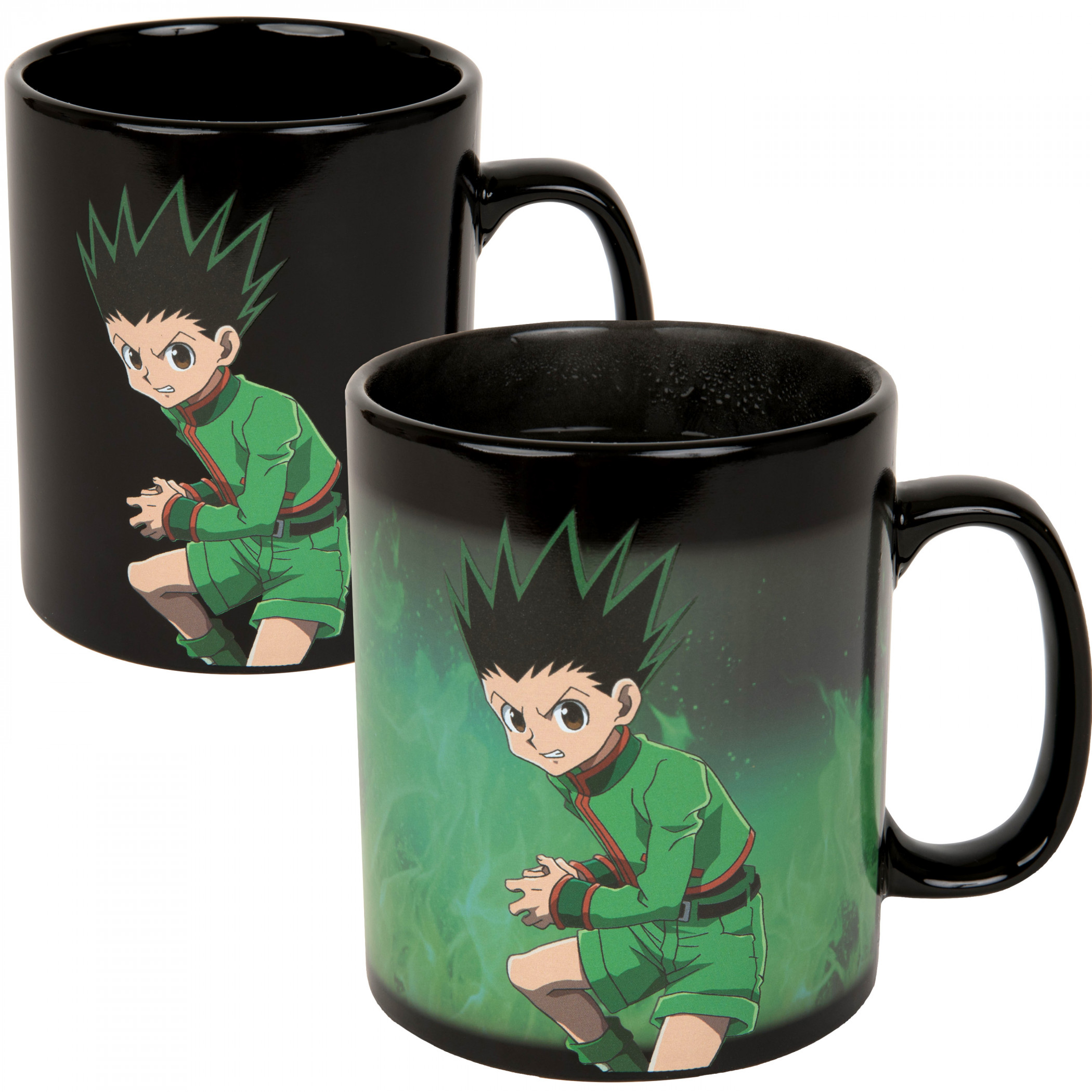 Hunter X Hunter Gon Freecss Ceramic Heat Change Mug, Black