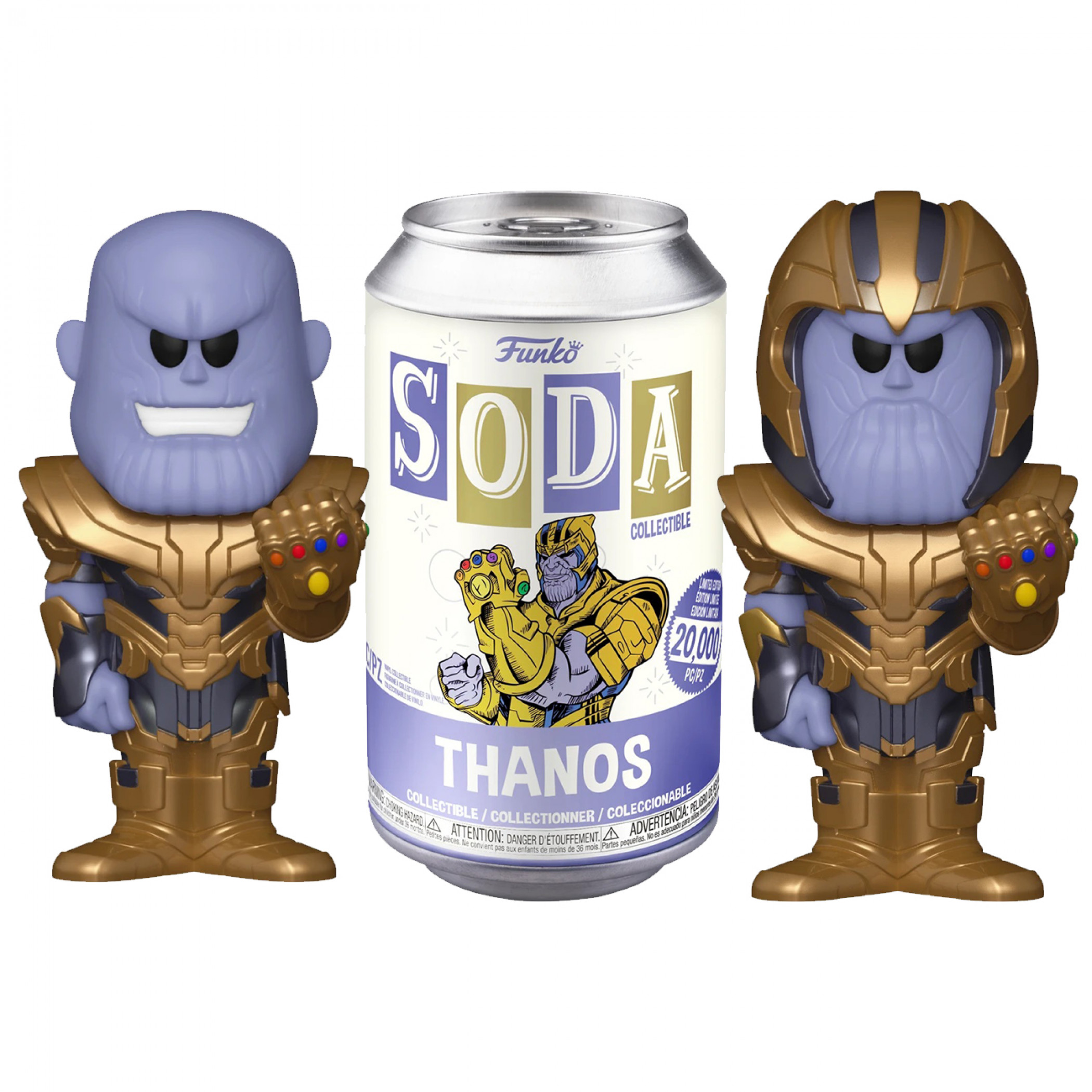 Marvel Avengers Thanos SODA Vinyl w/ Chase Variant, Multi-Color