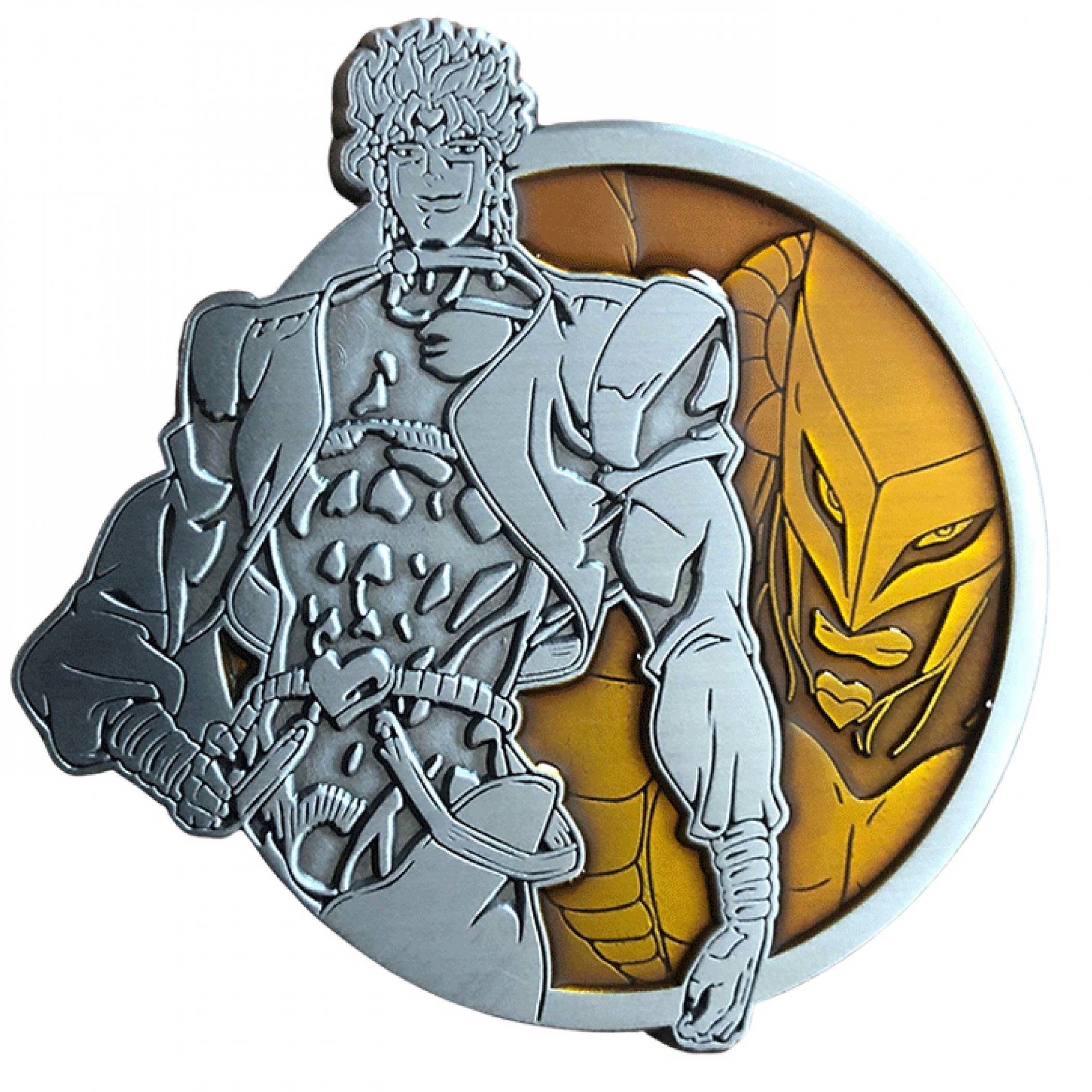 DIO Portrait Series JoJo's Bizarre Adventure Enamel Pin, Gold