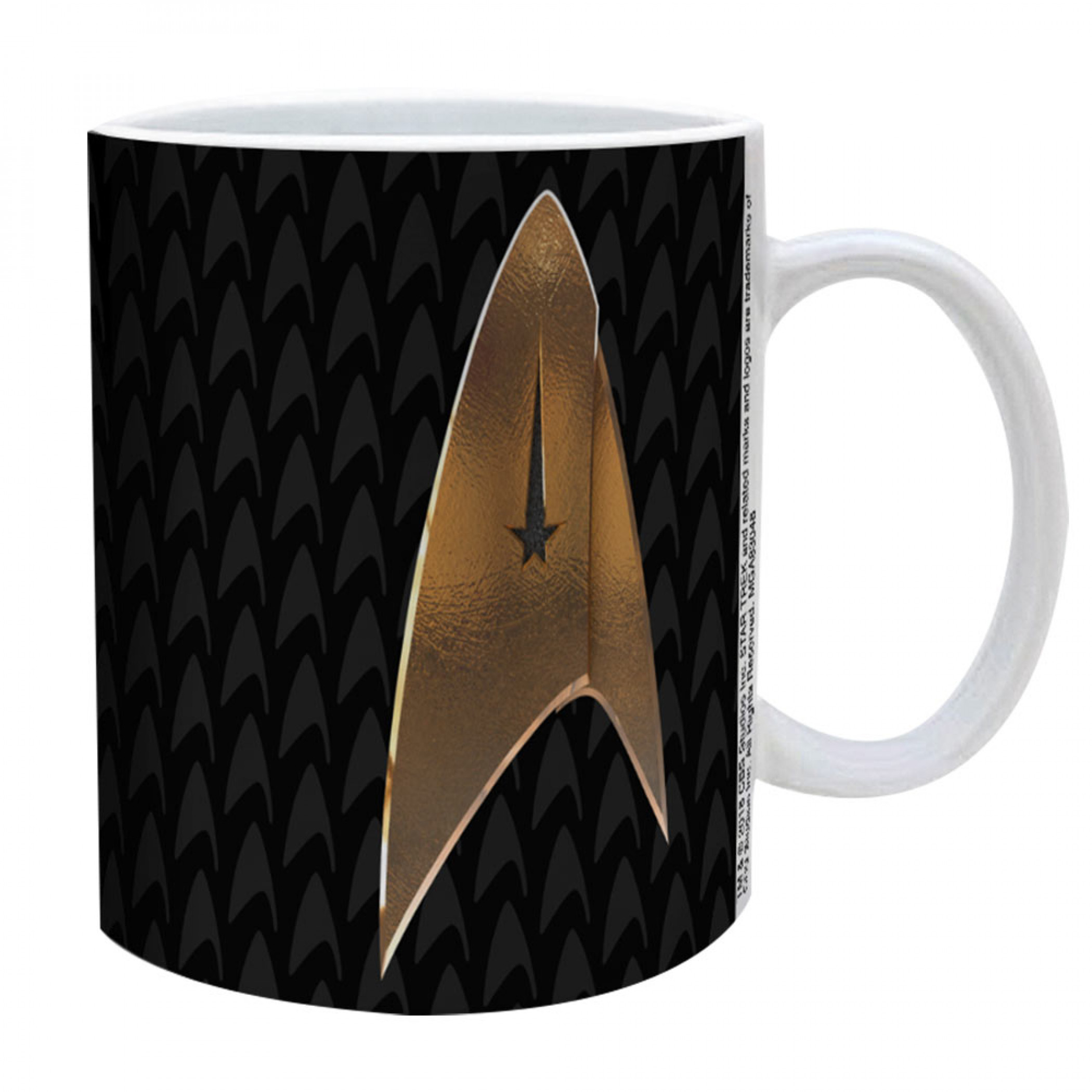 Star Trek Discovery Delta 11 oz. Ceramic Mug, Black