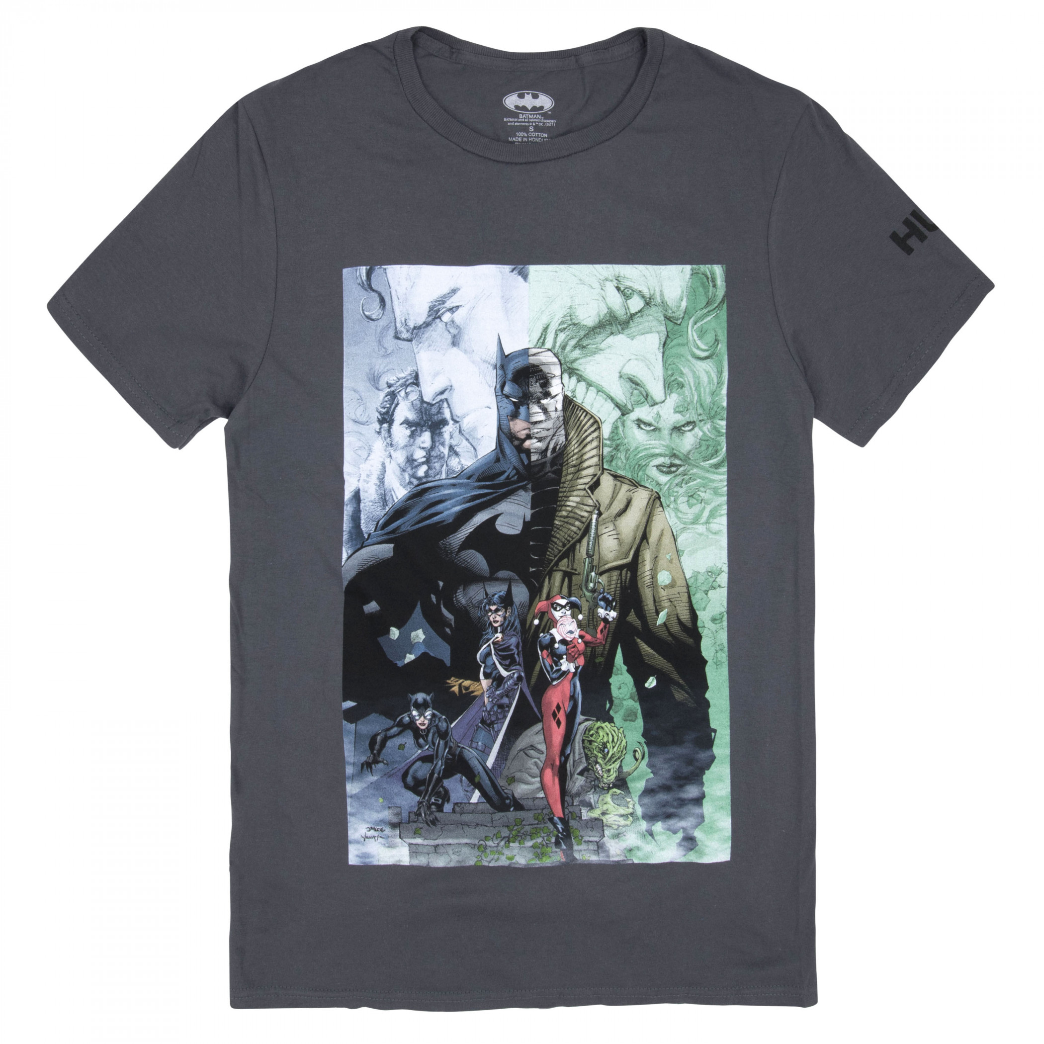 Batman Hush Cover Men's T-Shirt, Grey