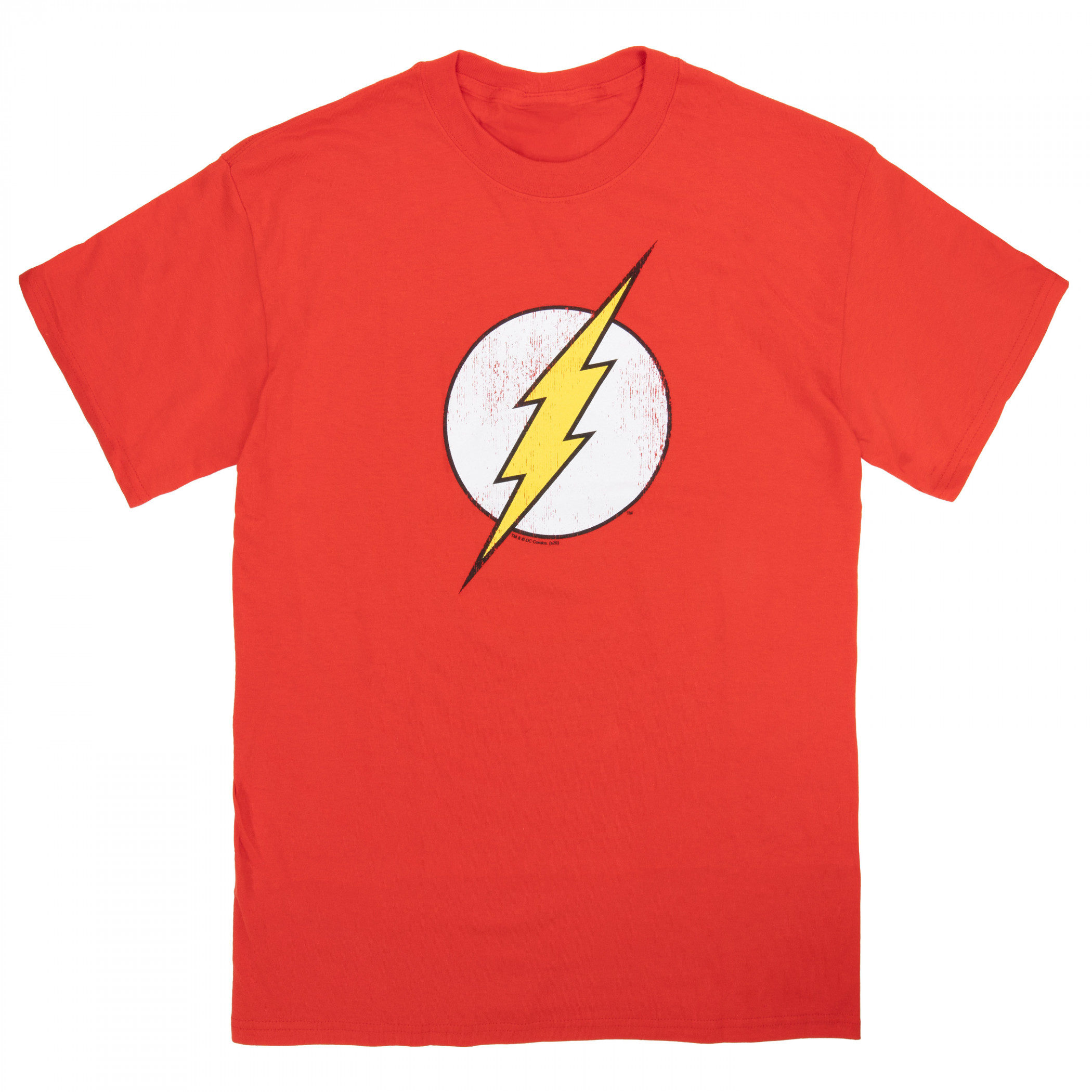 The Flash Symbol T-Shirt, Red