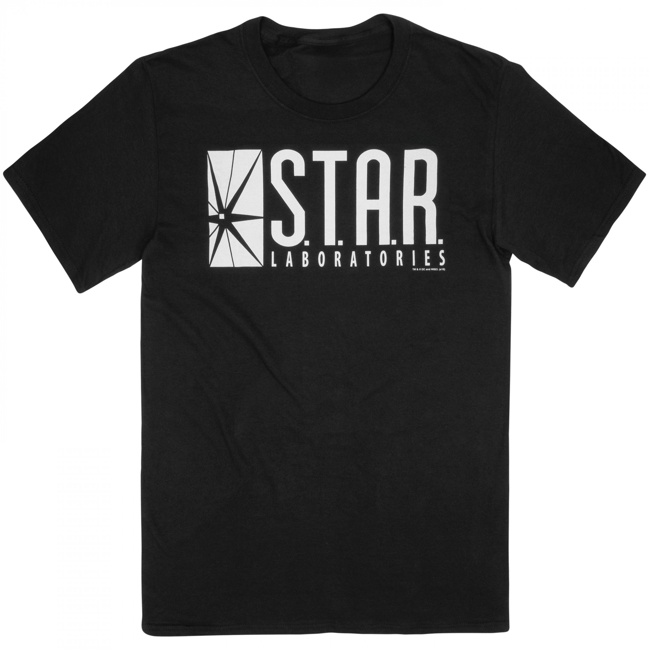 Flash Star Labs Black T-Shirt, Black