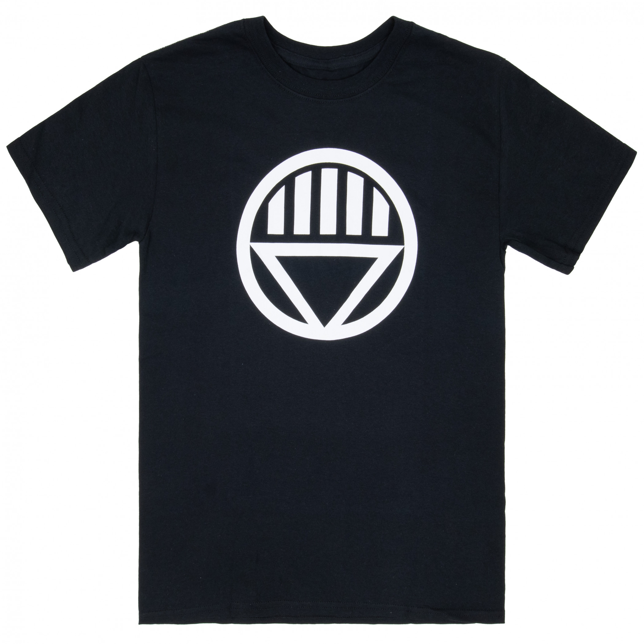 Black Lantern Big Symbol Black T-Shirt, Black