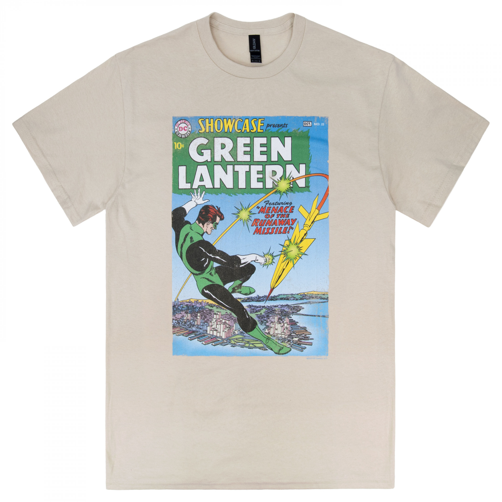 Green Lantern Showcase #22 Cover T-Shirt, Brown