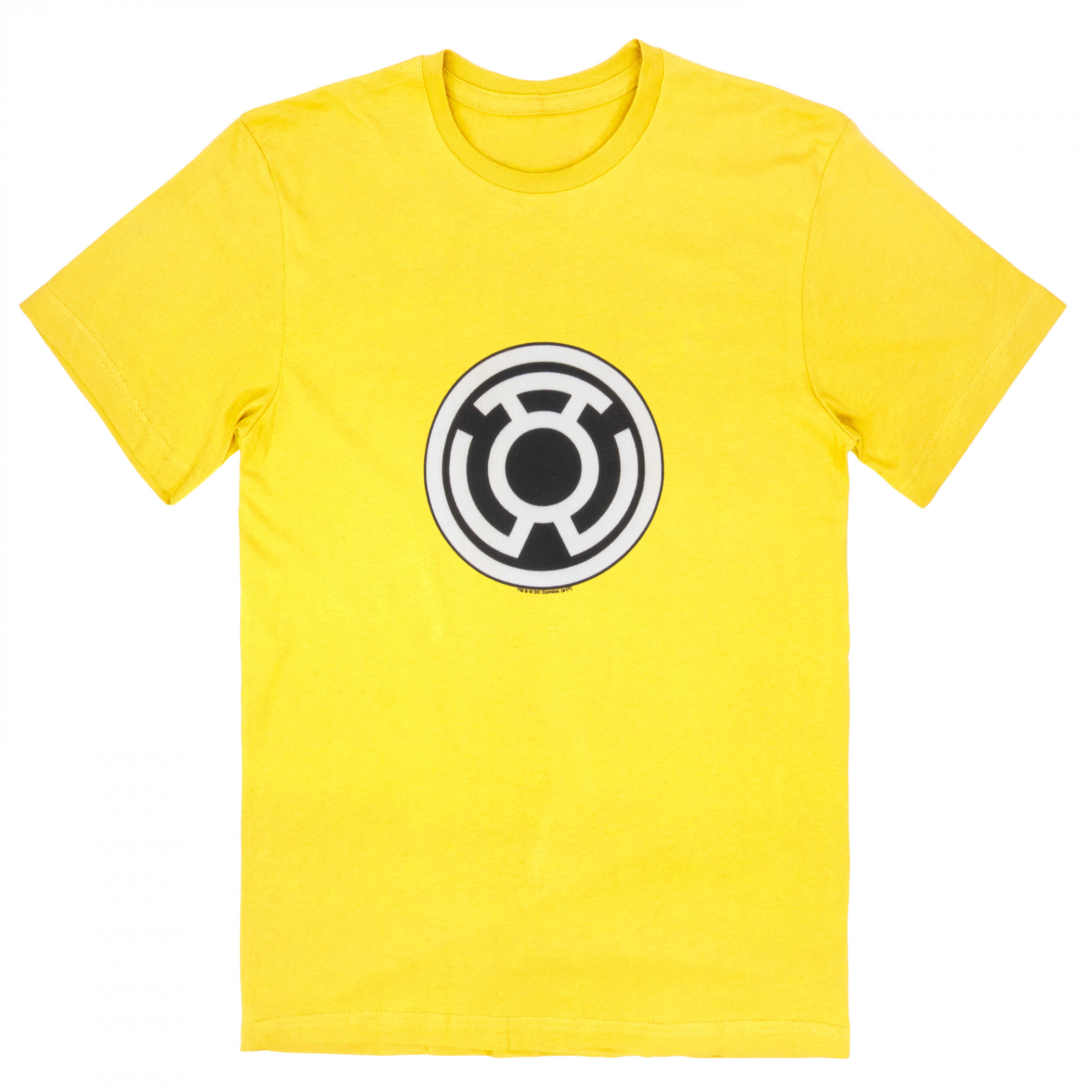 Sinestro Corps Big Symbol Yellow T-Shirt, Yellow