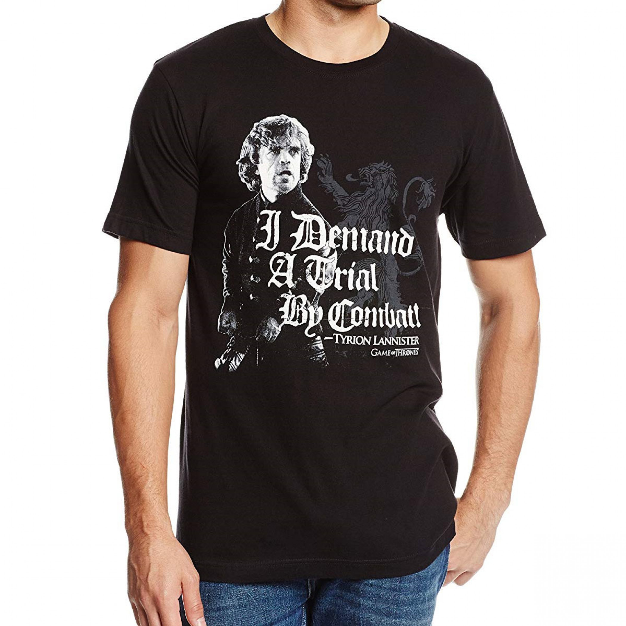 Game of Thrones I Demand A Trial T-Shirt, Black