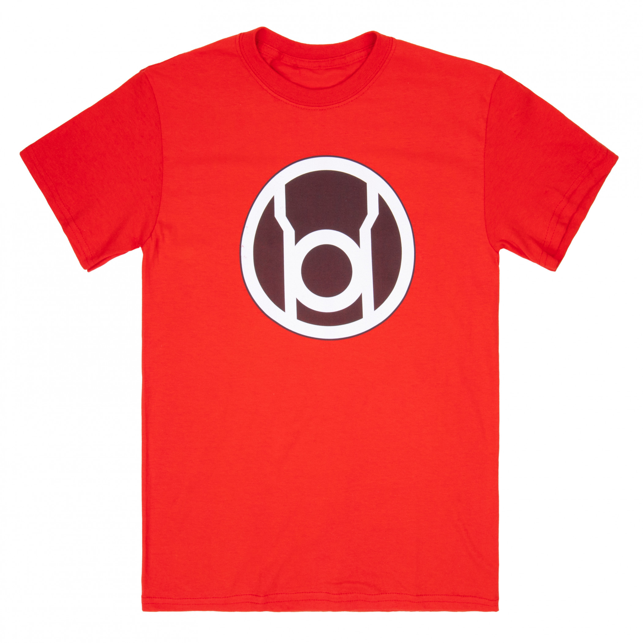 Green Lantern Red Lantern Symbol T-Shirt, Red