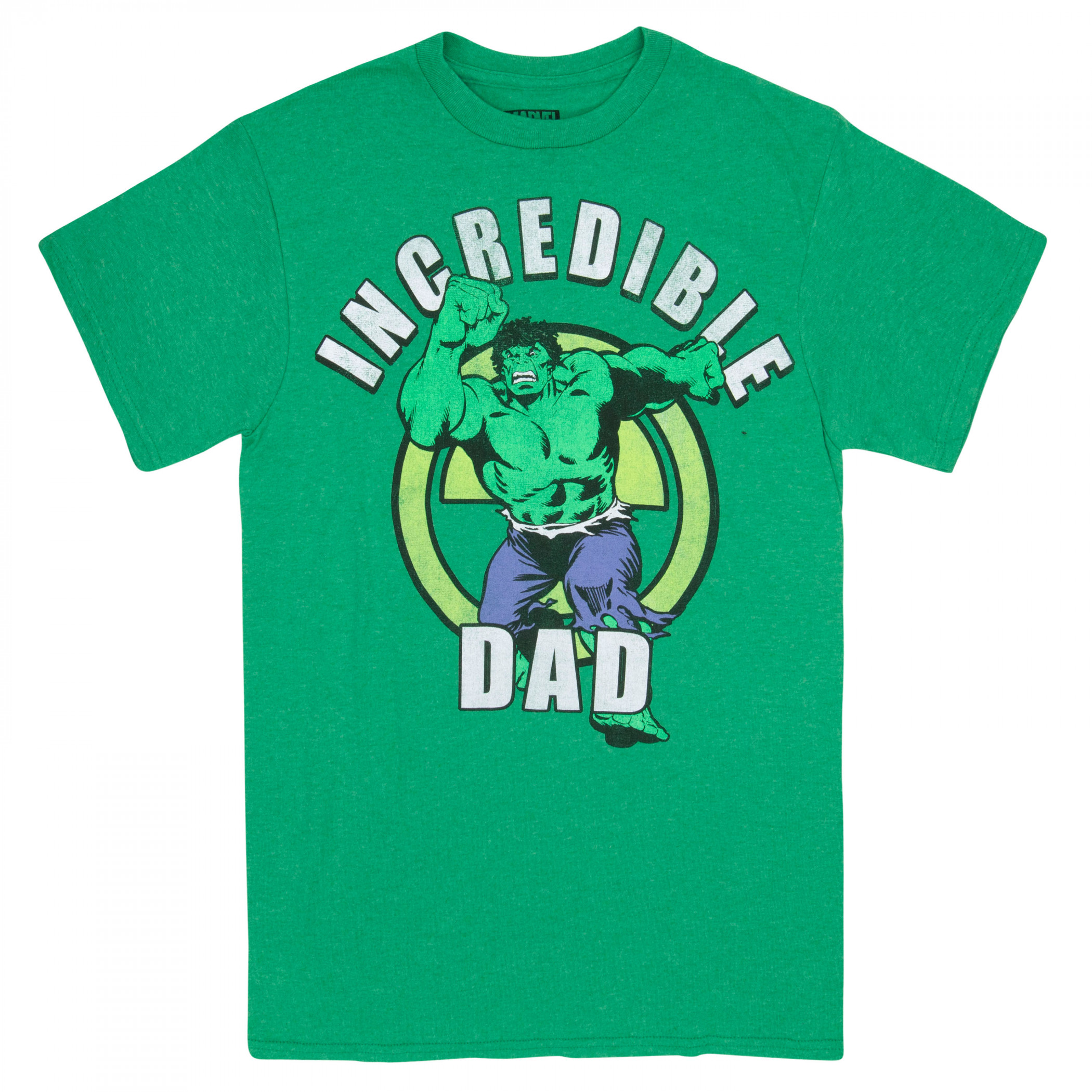 The Hulk Incredible Dad Men's T-Shirt, Green