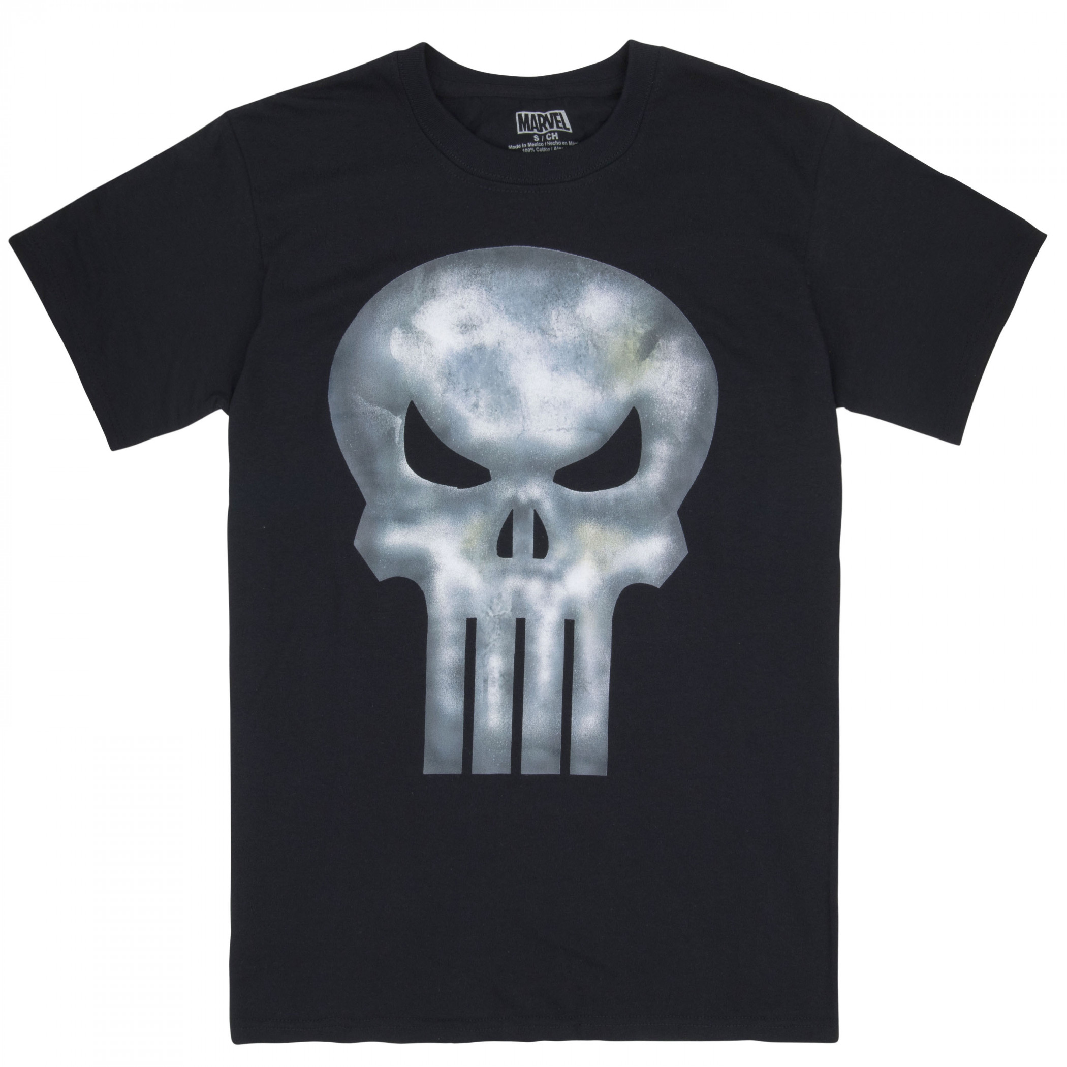 Punisher Movie Skull T-Shirt, Black