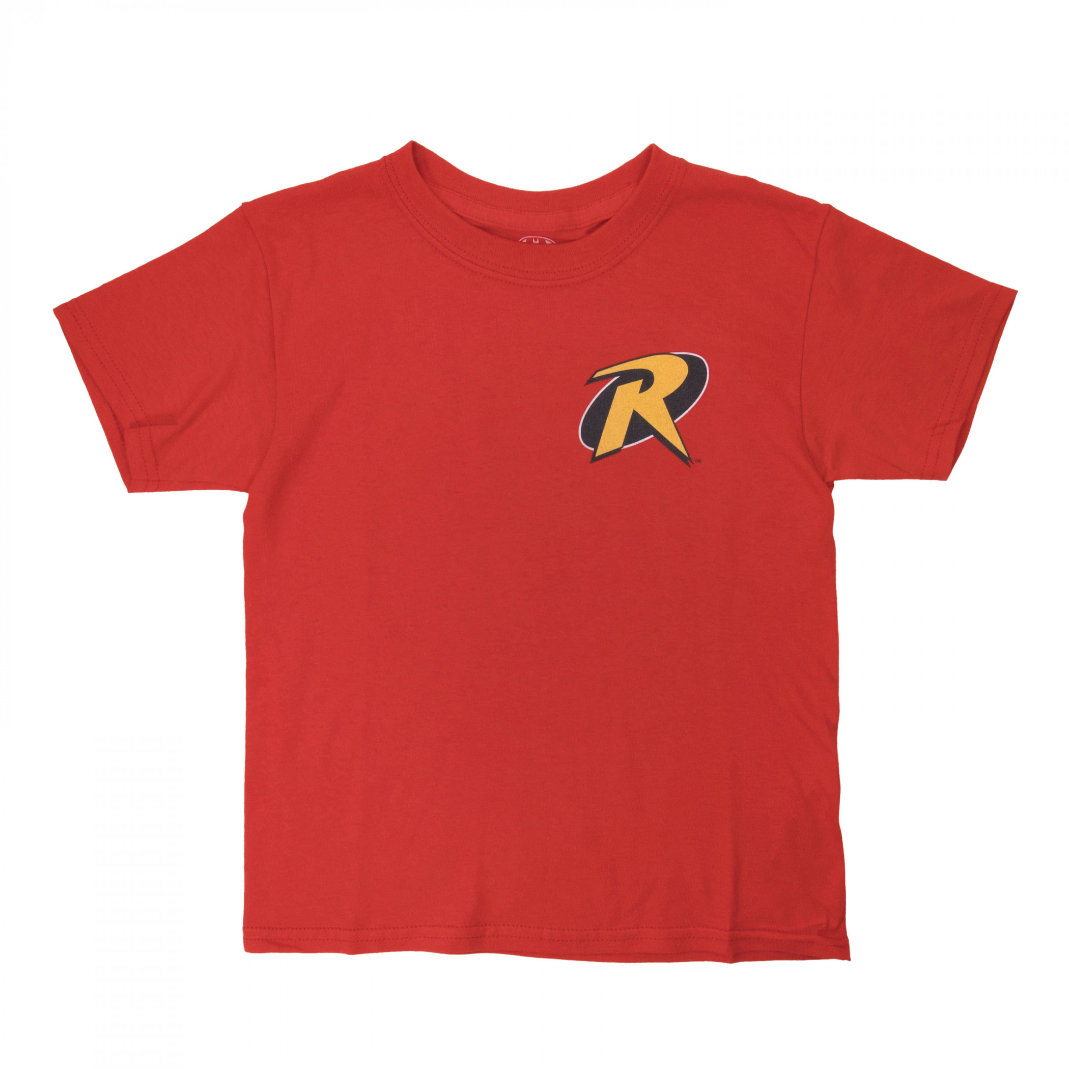 Robin Kids Symbol T-Shirt, Red