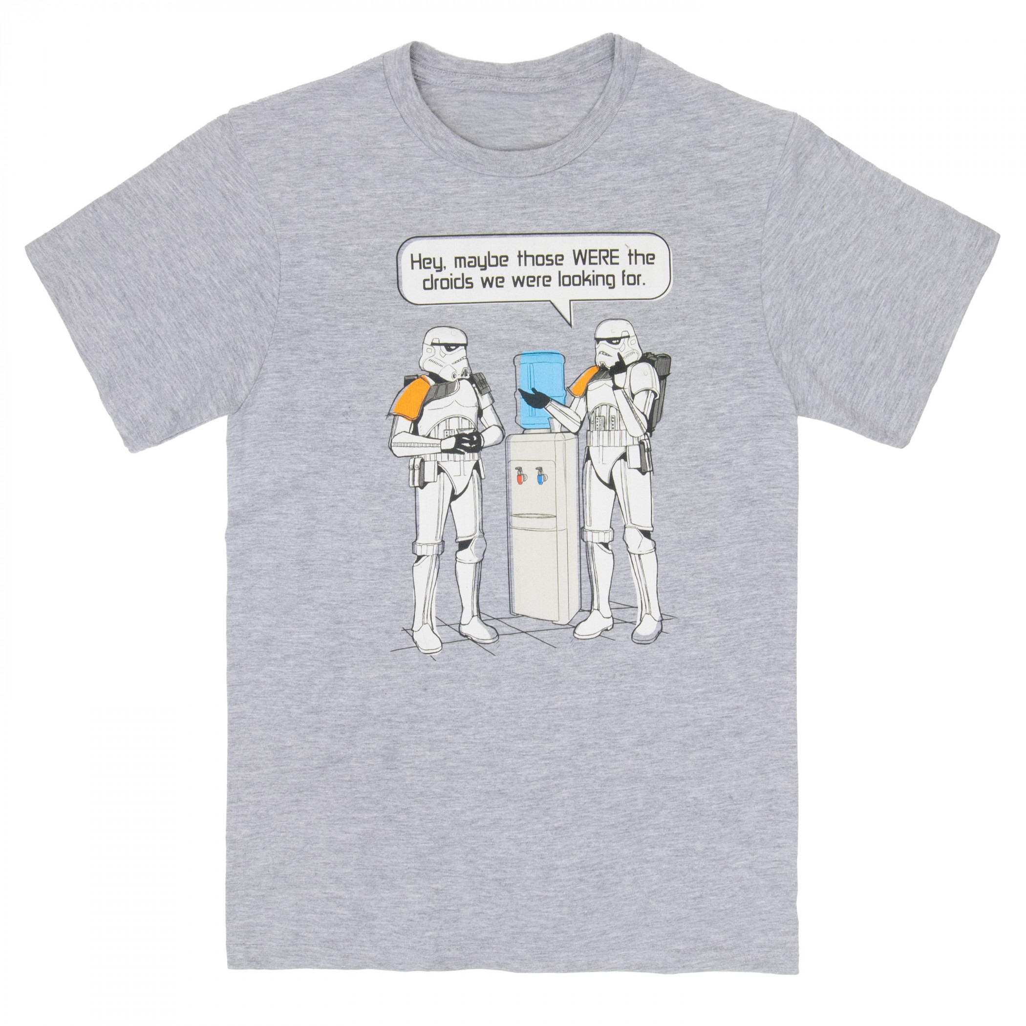 Star Wars Water Cooler Stormtroopers T-Shirt, Grey