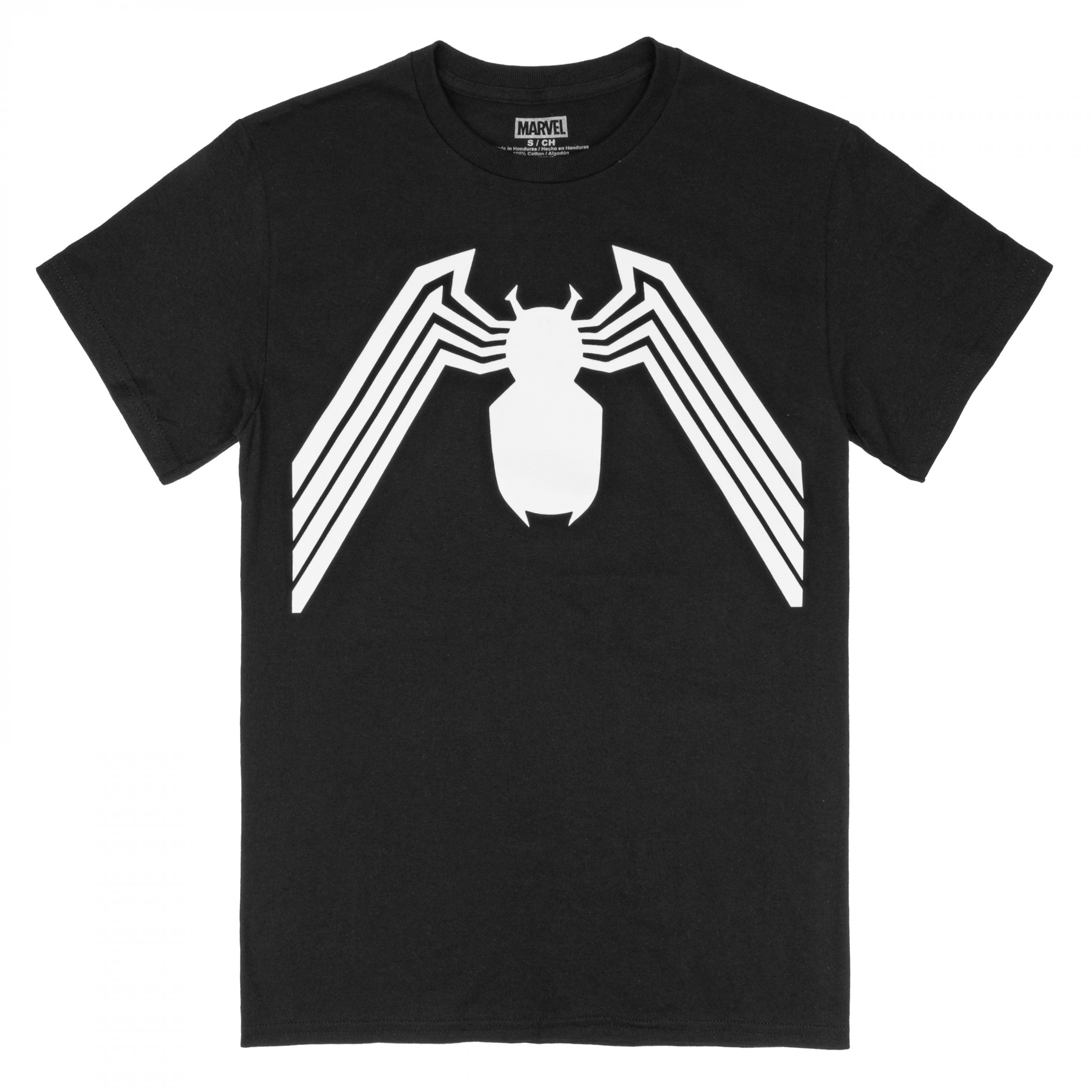 Spider-Man Venom Short Sleeve T-Shirt, Black