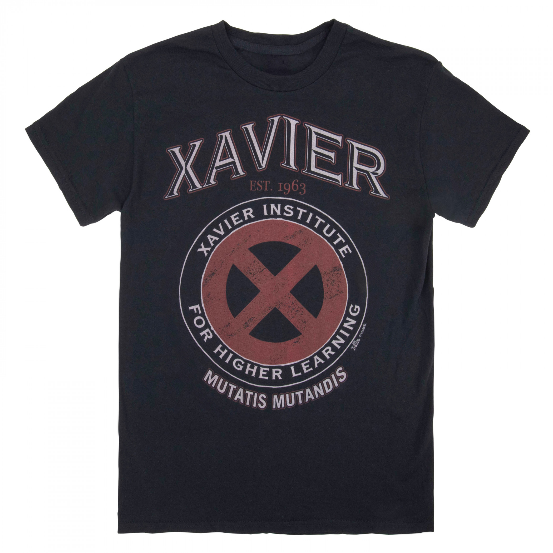 X-Men Xavier Institute Black T-Shirt, Black