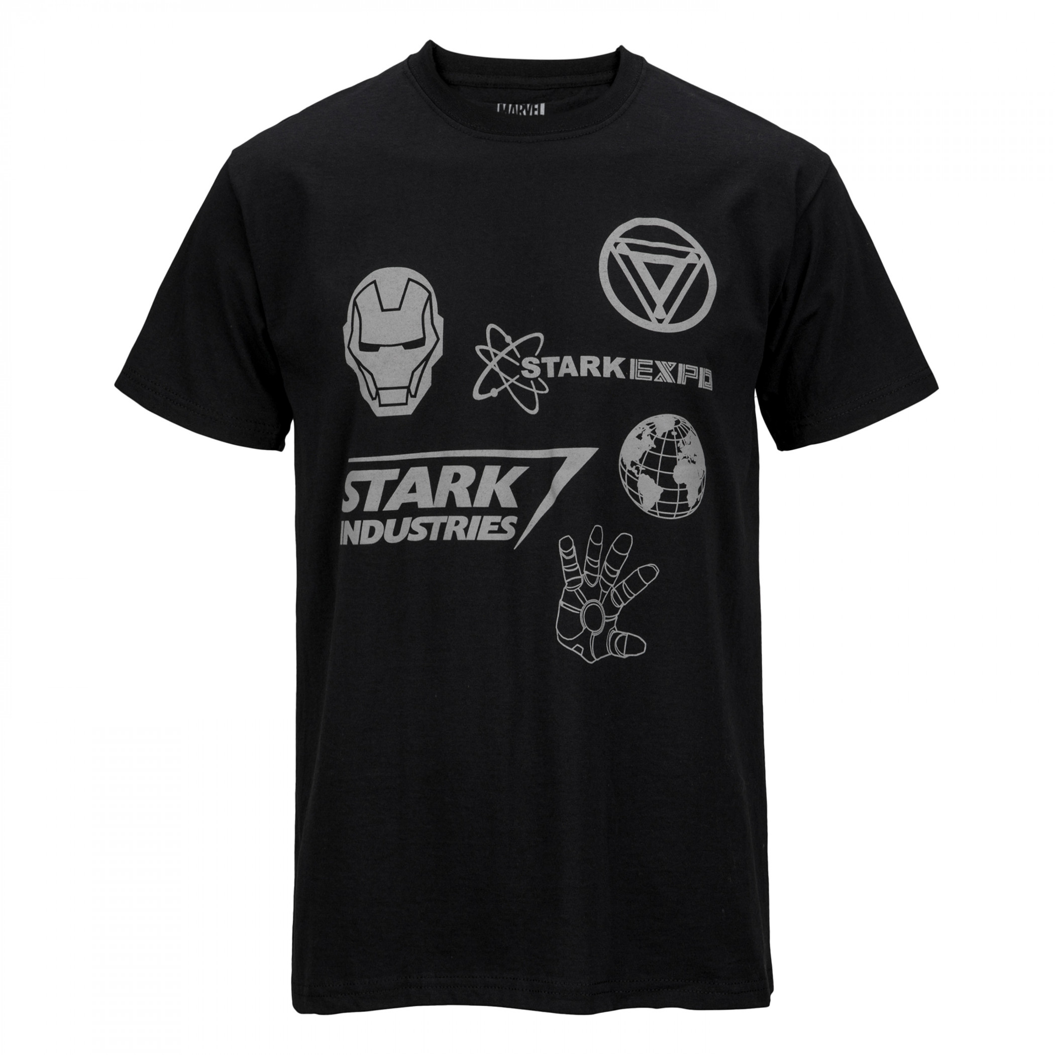 Iron Man Stark Expo T-Shirt, Black