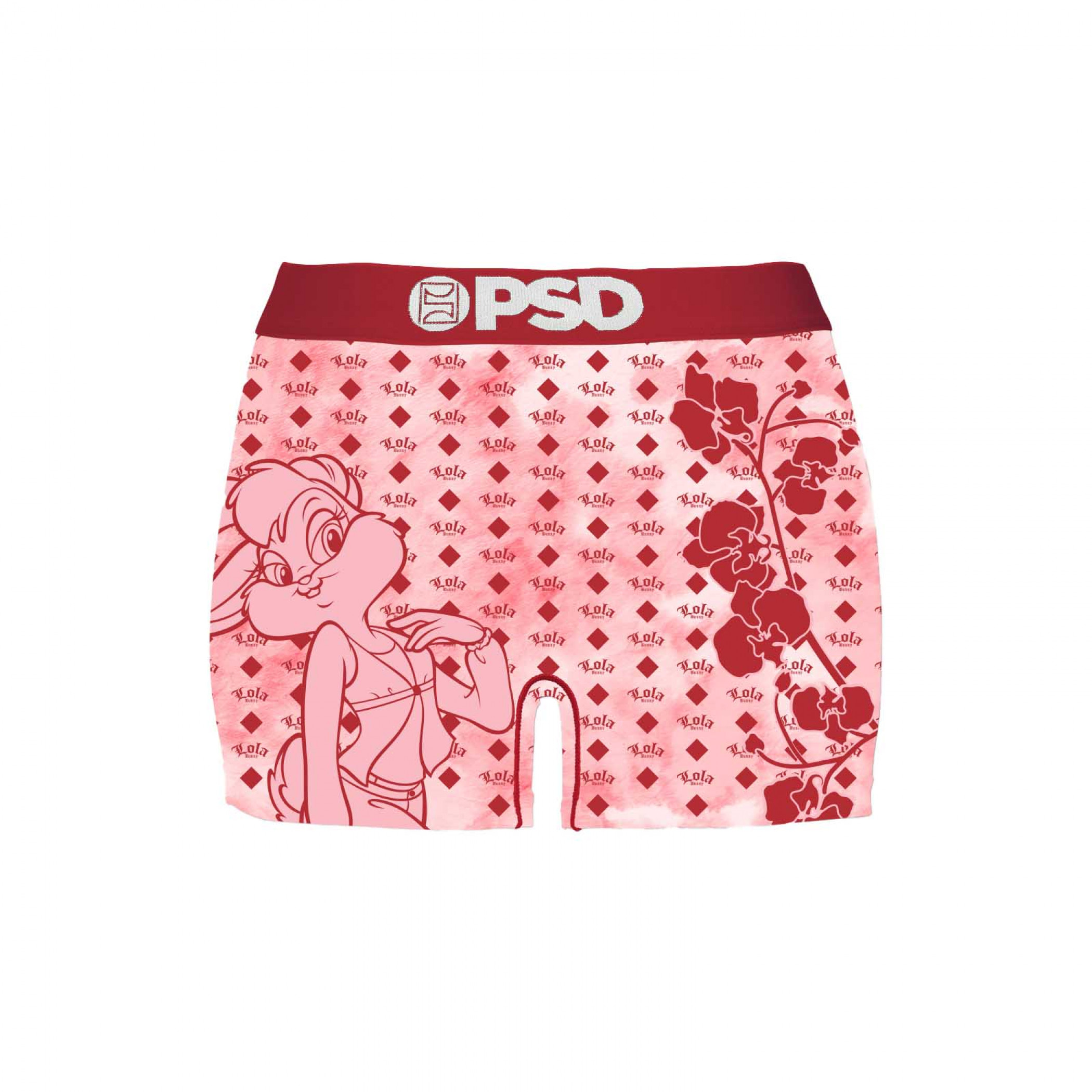 Looney Tunes Lola Lux PSD Boyshorts Underwear, Red