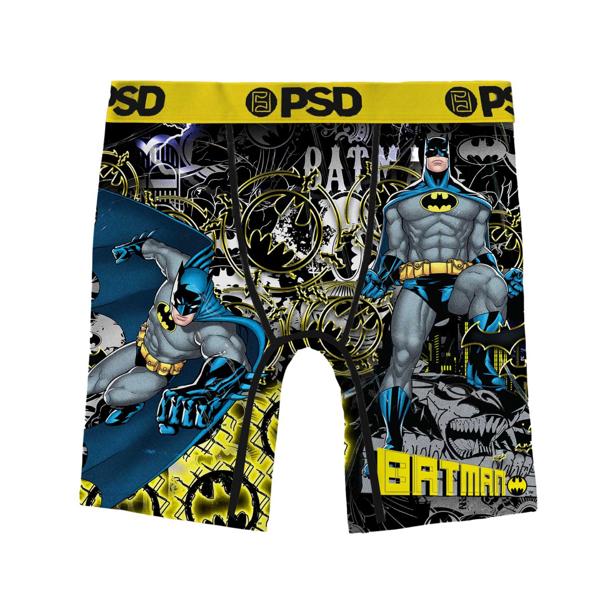 Batman 'I am Batman' Youth PSD Boxer Briefs, Multi-Color