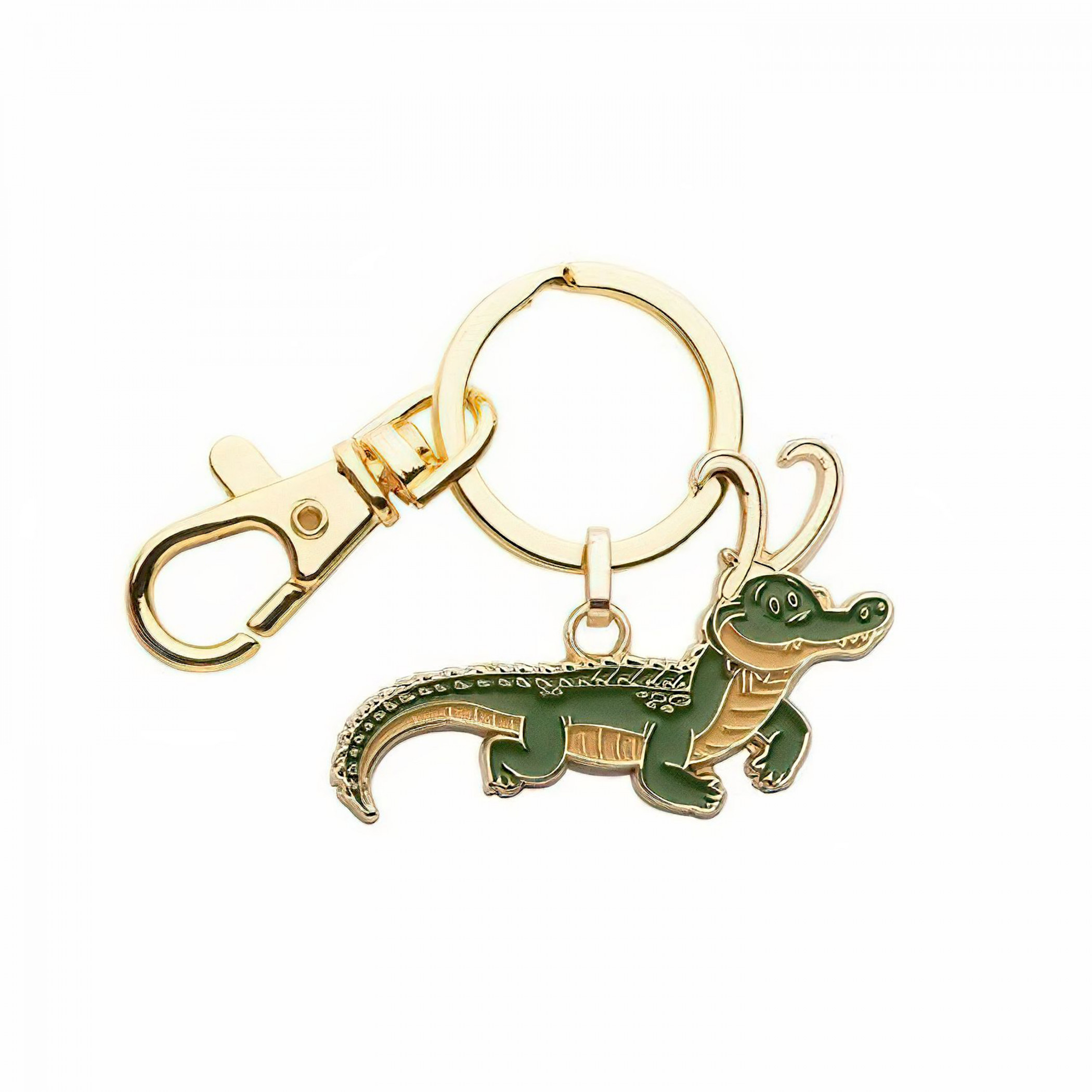Loki Alligator Keychain, Green
