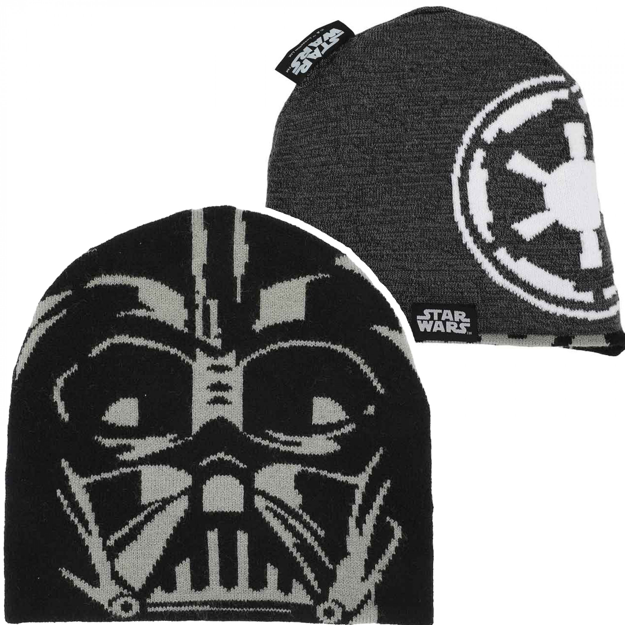 Star Wars Darth Vader Reversible Beanie, Black