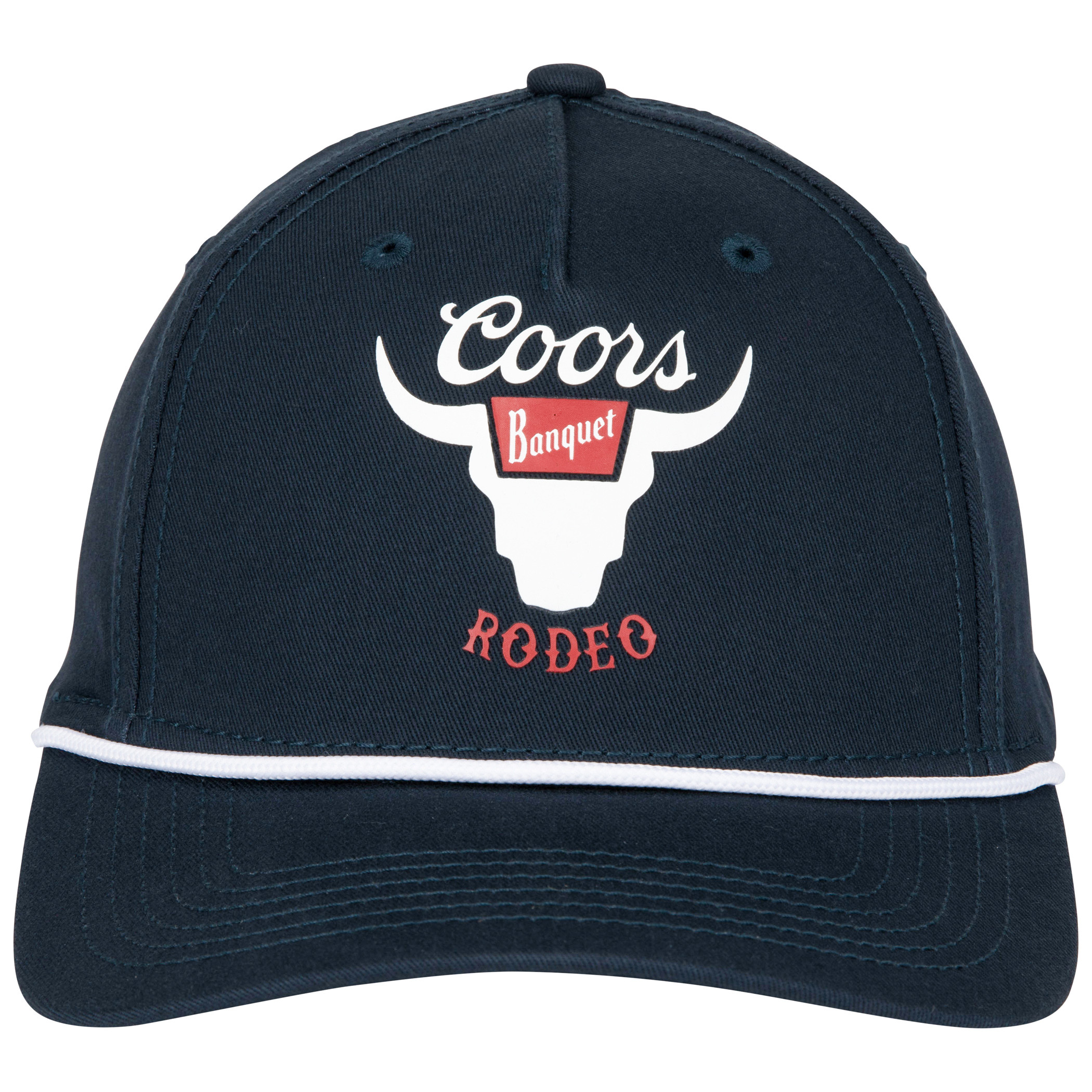 Coors Banquet Rodeo Navy Colorway Rope Hat Brew