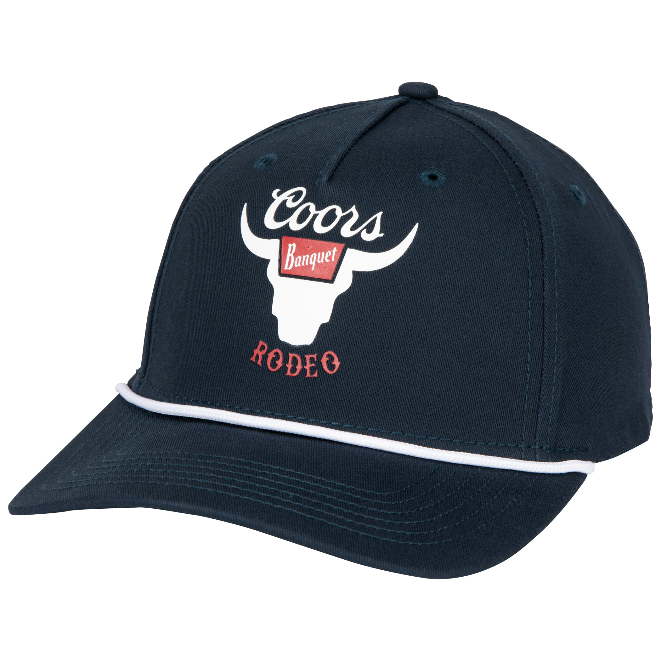 Coors Banquet Rodeo Navy Colorway Rope Hat Brew