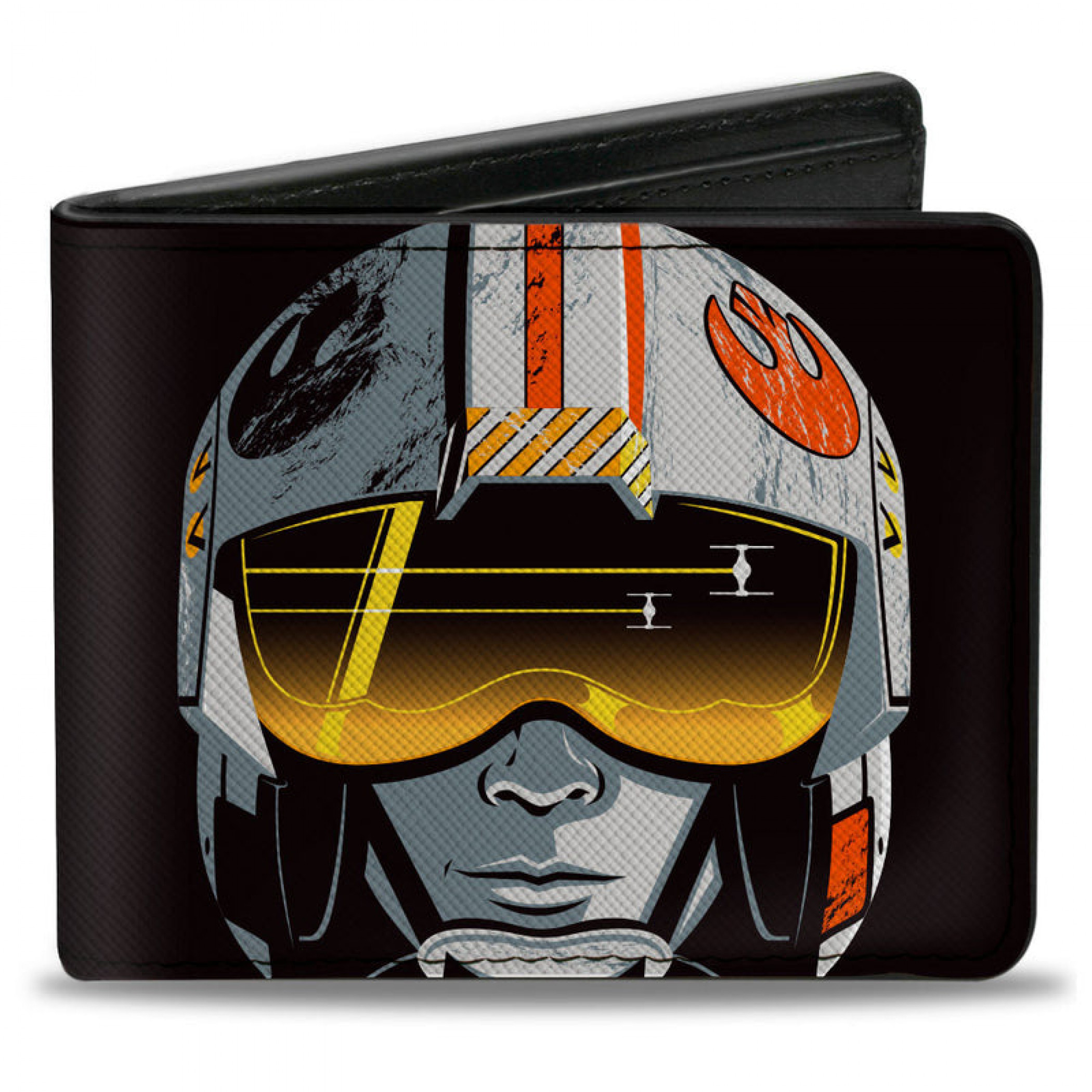 Star Wars Rebel Pilot Join the Rebellion Today! AD Bi-Fold Wallet, Black